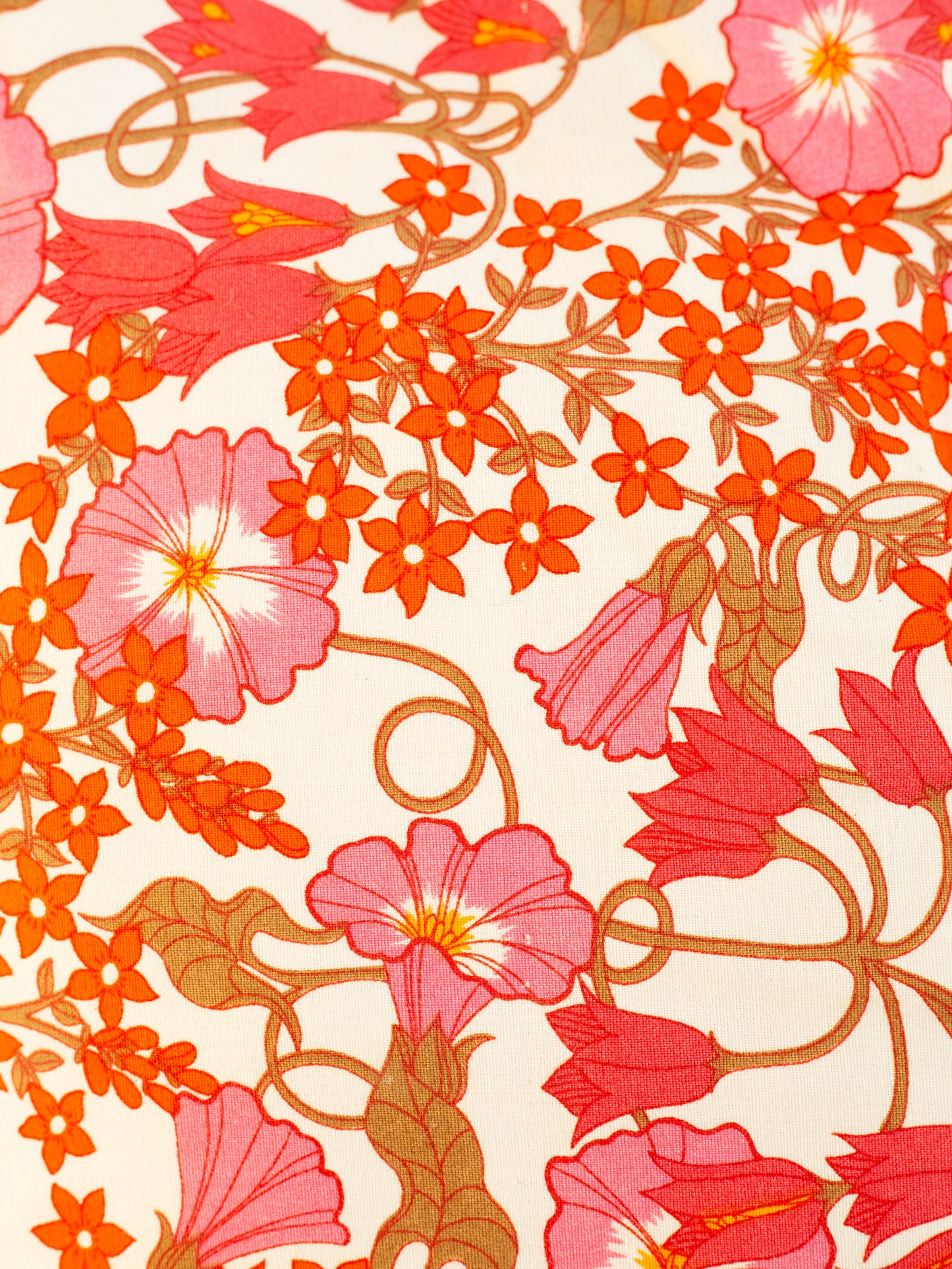 Floral Cushion - Cottage Garden - Pink - Large