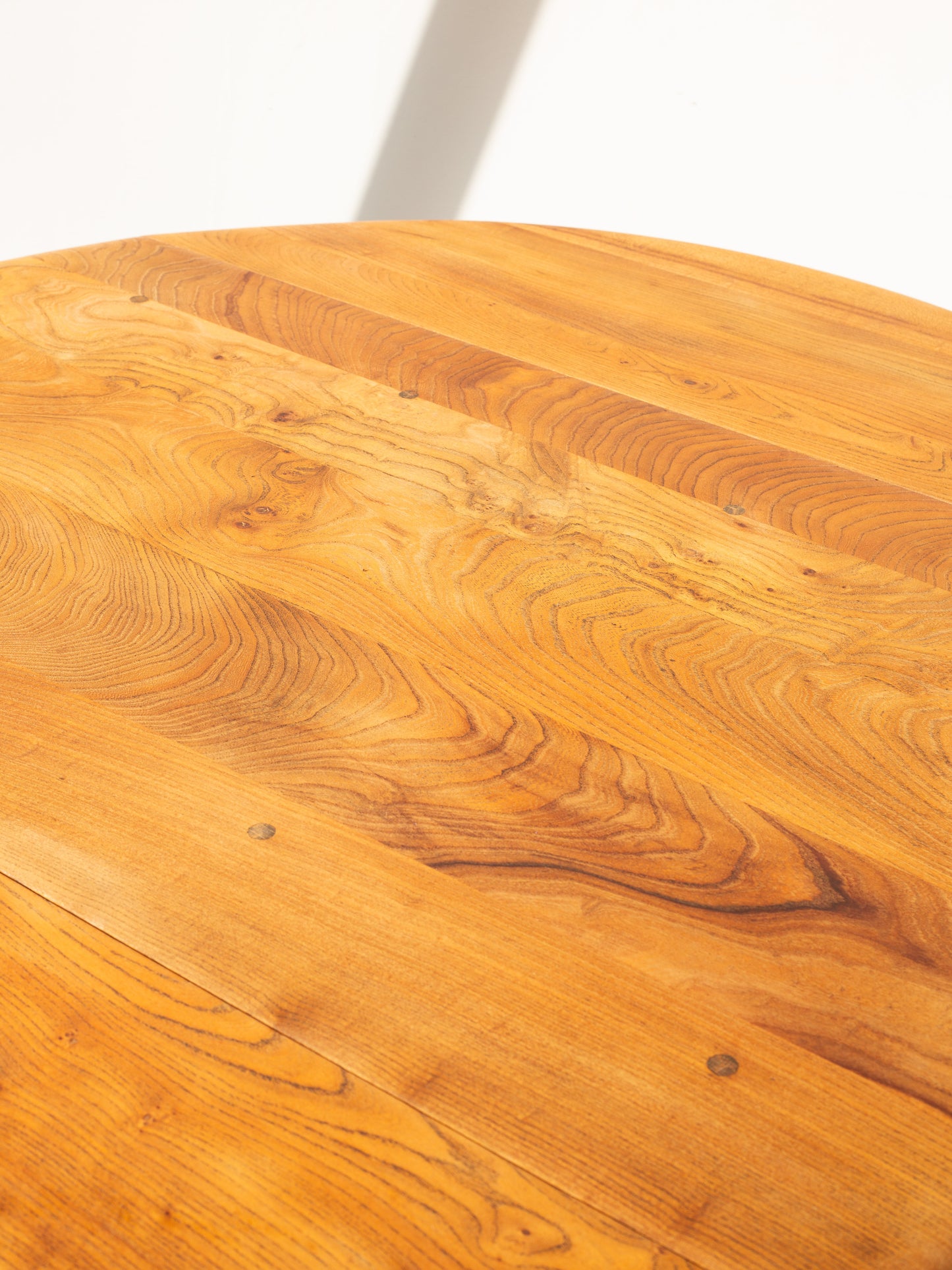 Ercol 377 Drop Leaf Dining Table Old Colonial - Fully Restored - Round