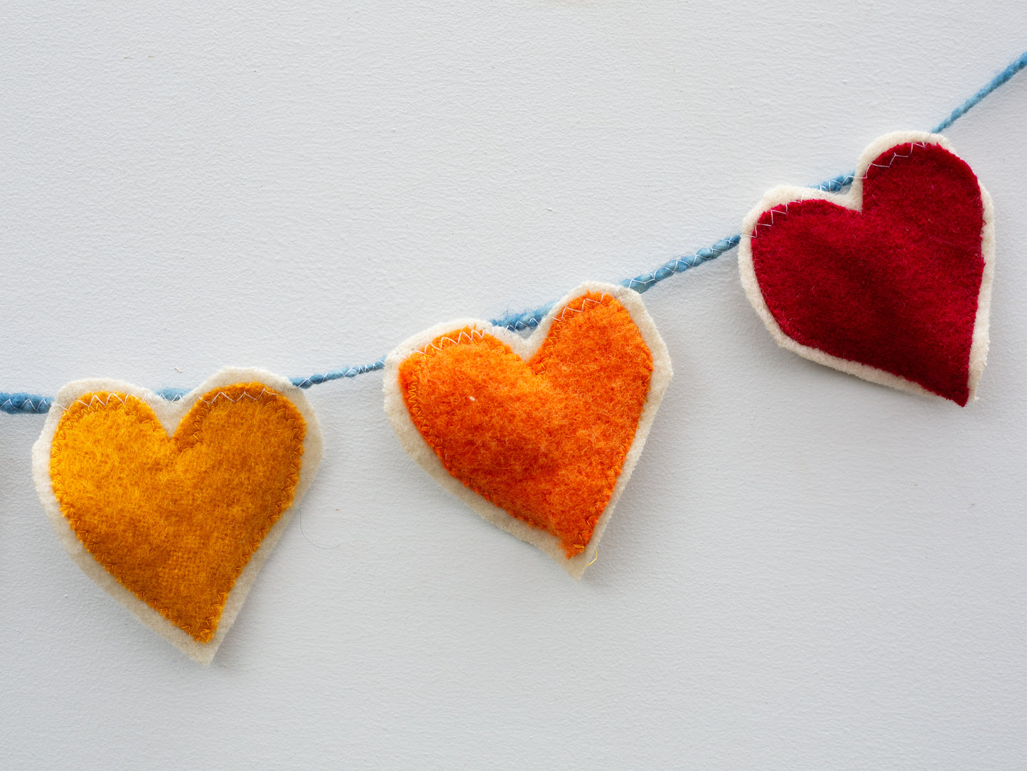 Heart String - Bunting - Rainbow