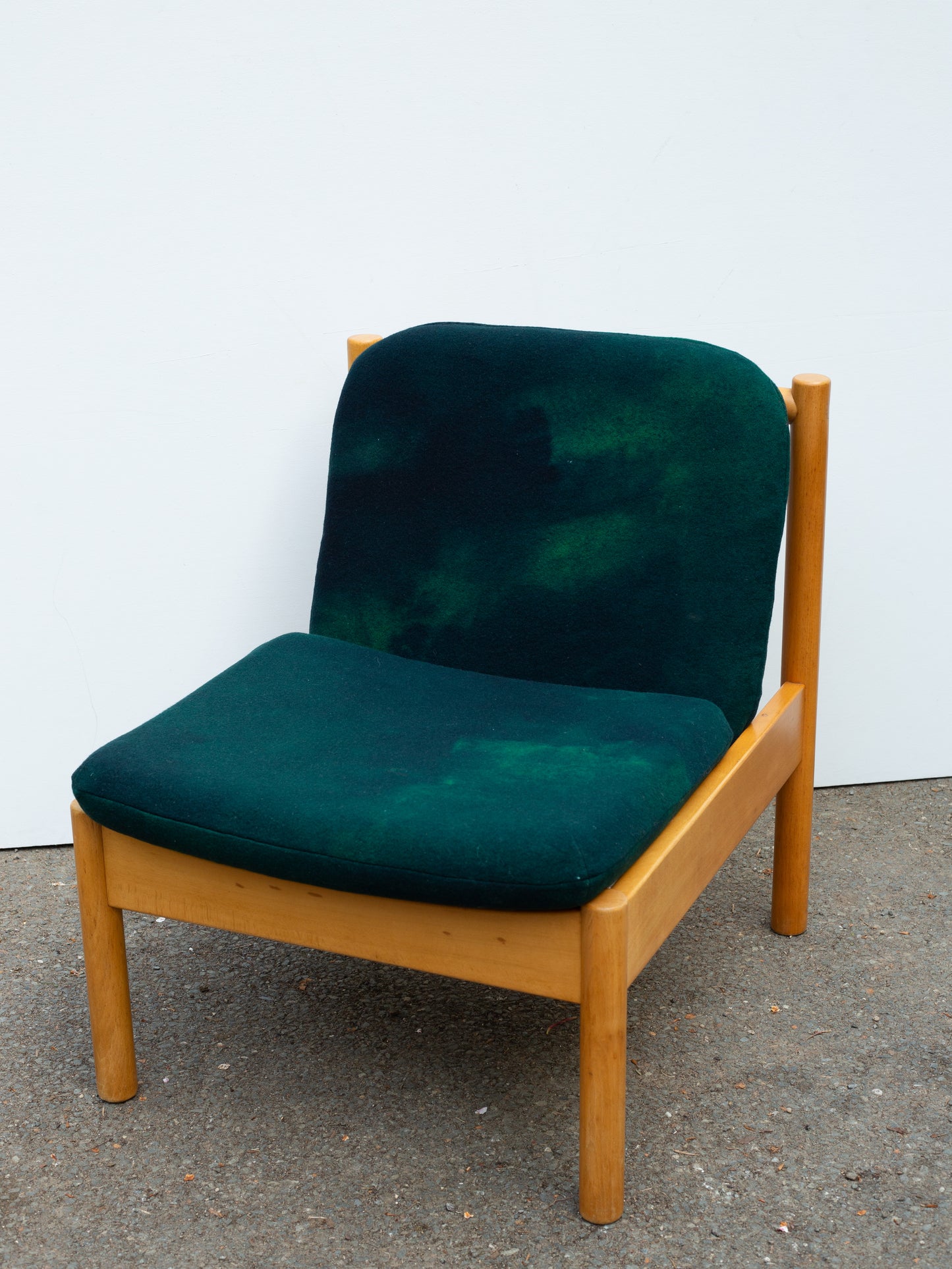 Ercol Modular 747 Lounge Chair - Fully Restored - Green
