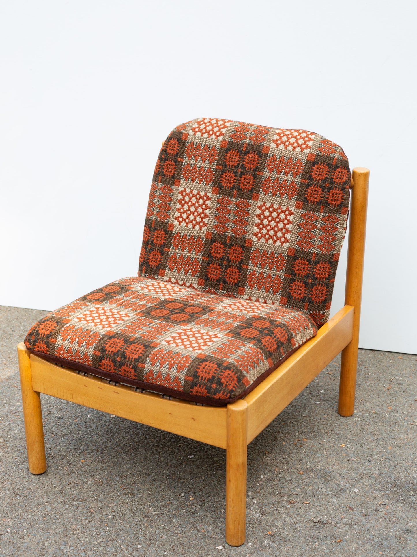 Ercol Blonde 747 Lounge Chair - Welsh Tapestry - Browns
