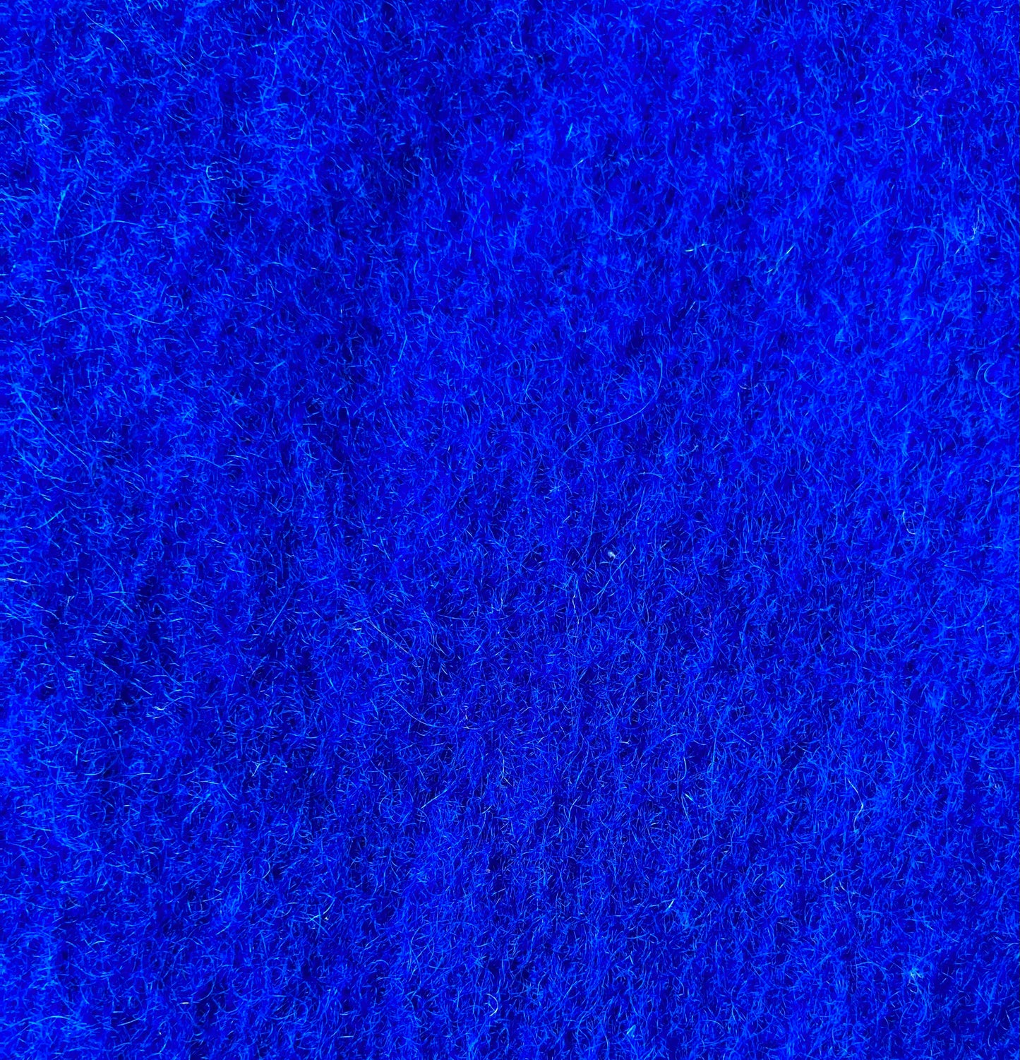 Electric Blue wool cushion covers