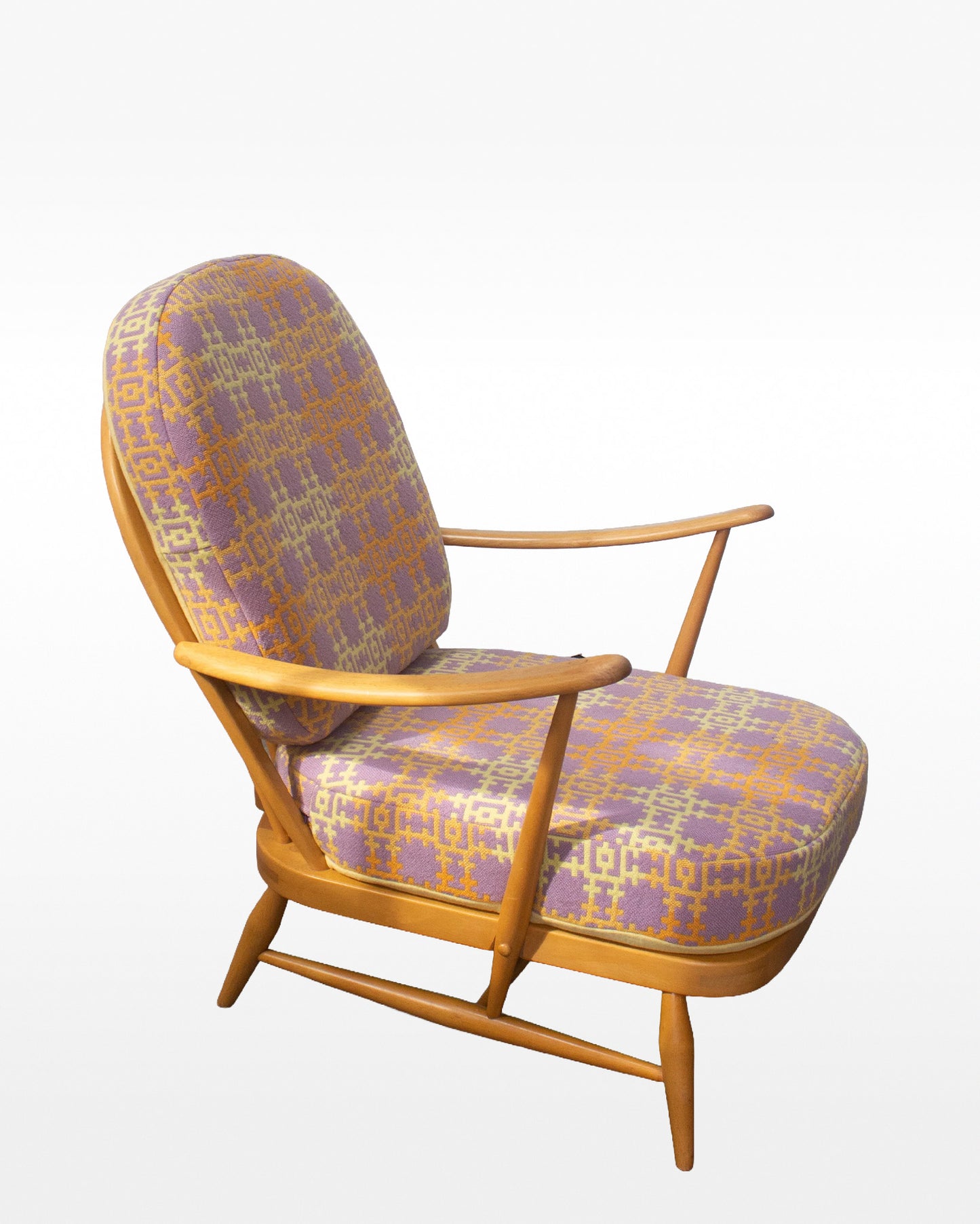 Cushion Covers -Melin Tregwynt 'Vintage Star' Welsh Tapestry - Ercol 203 Armchair - Choice of Colours