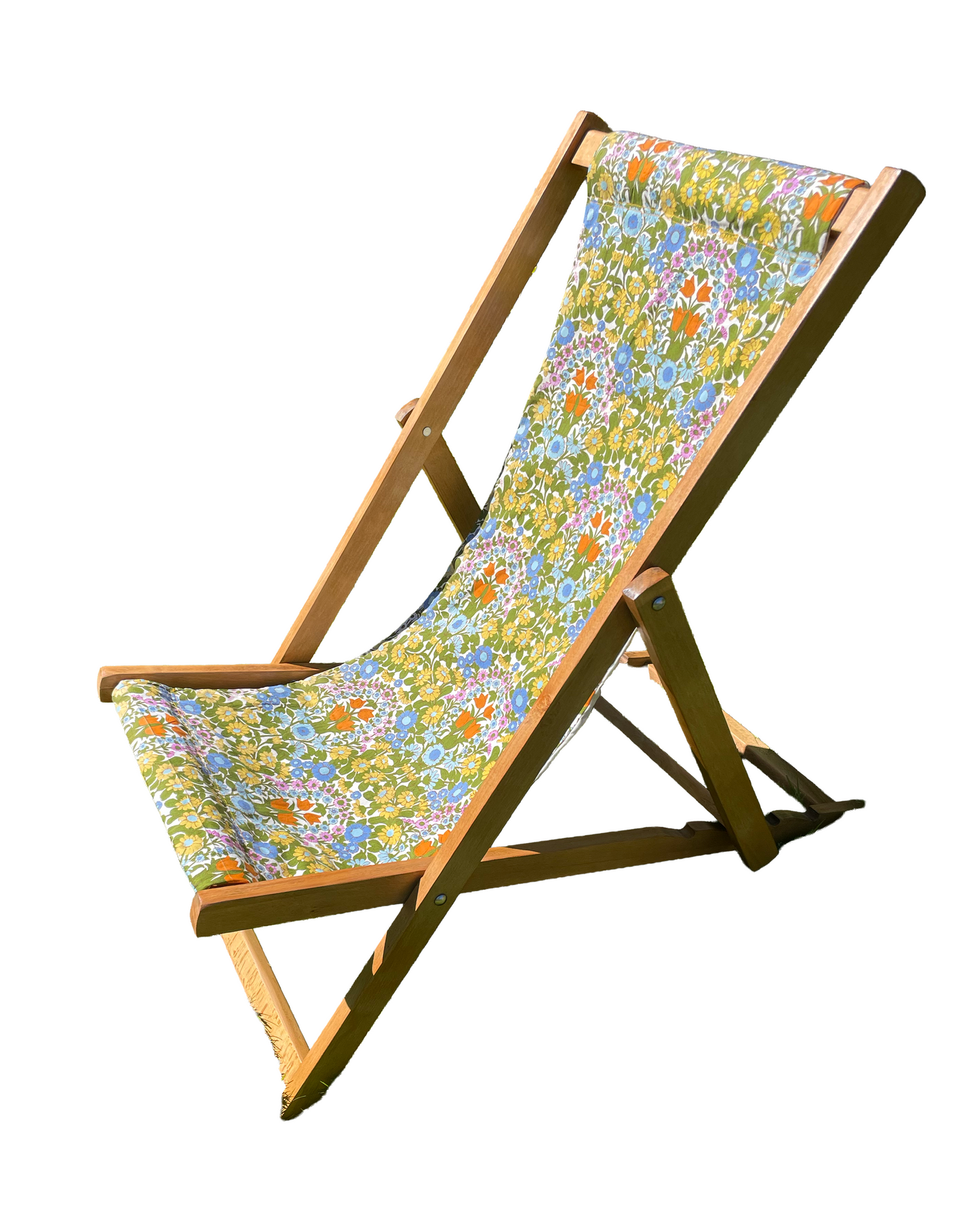 Deckchair - 70's Floral - Multicolour