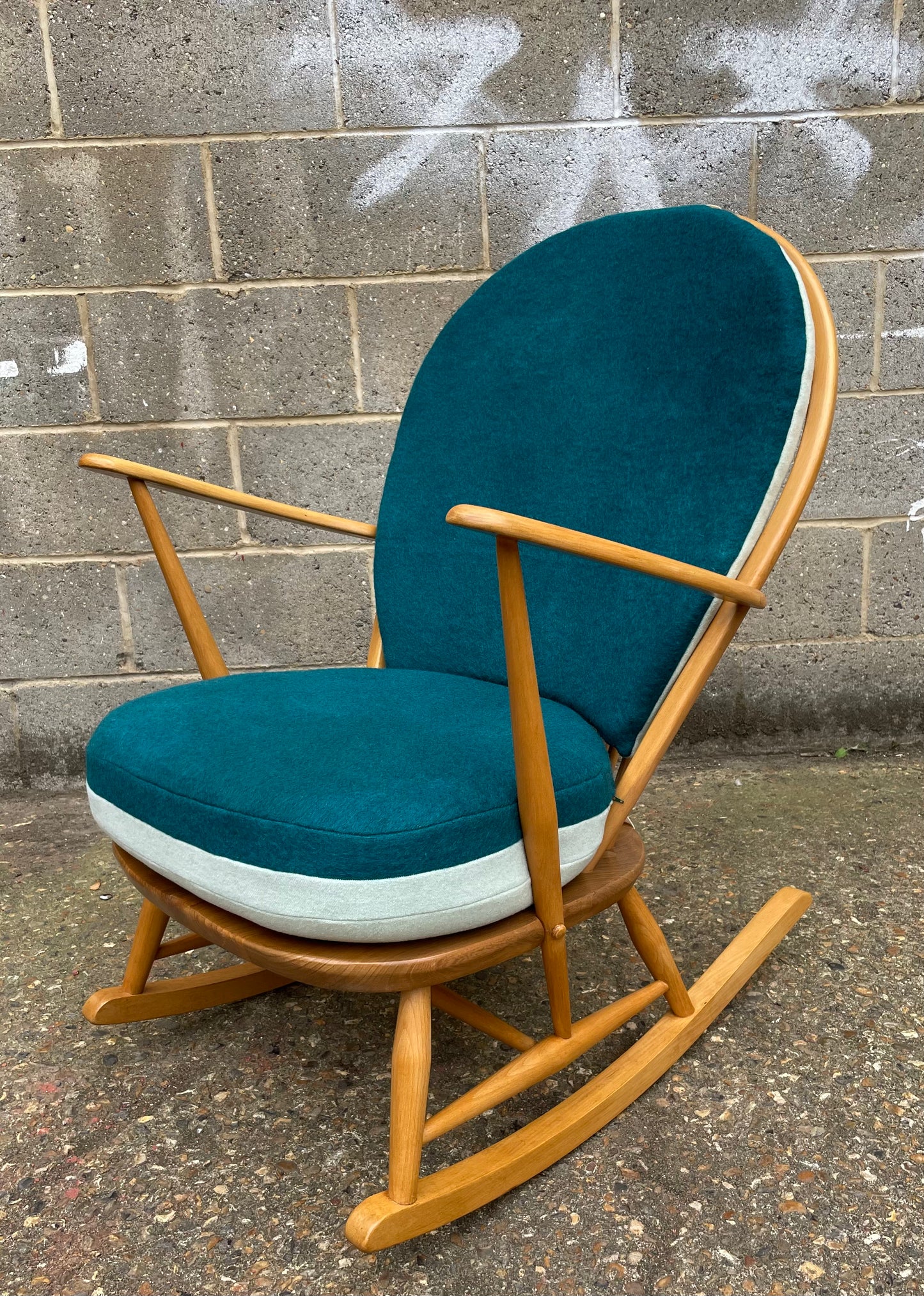 Two Tone  - Choice of Colours - Ercol Windsor 315 Grandfather Rocking Chair
