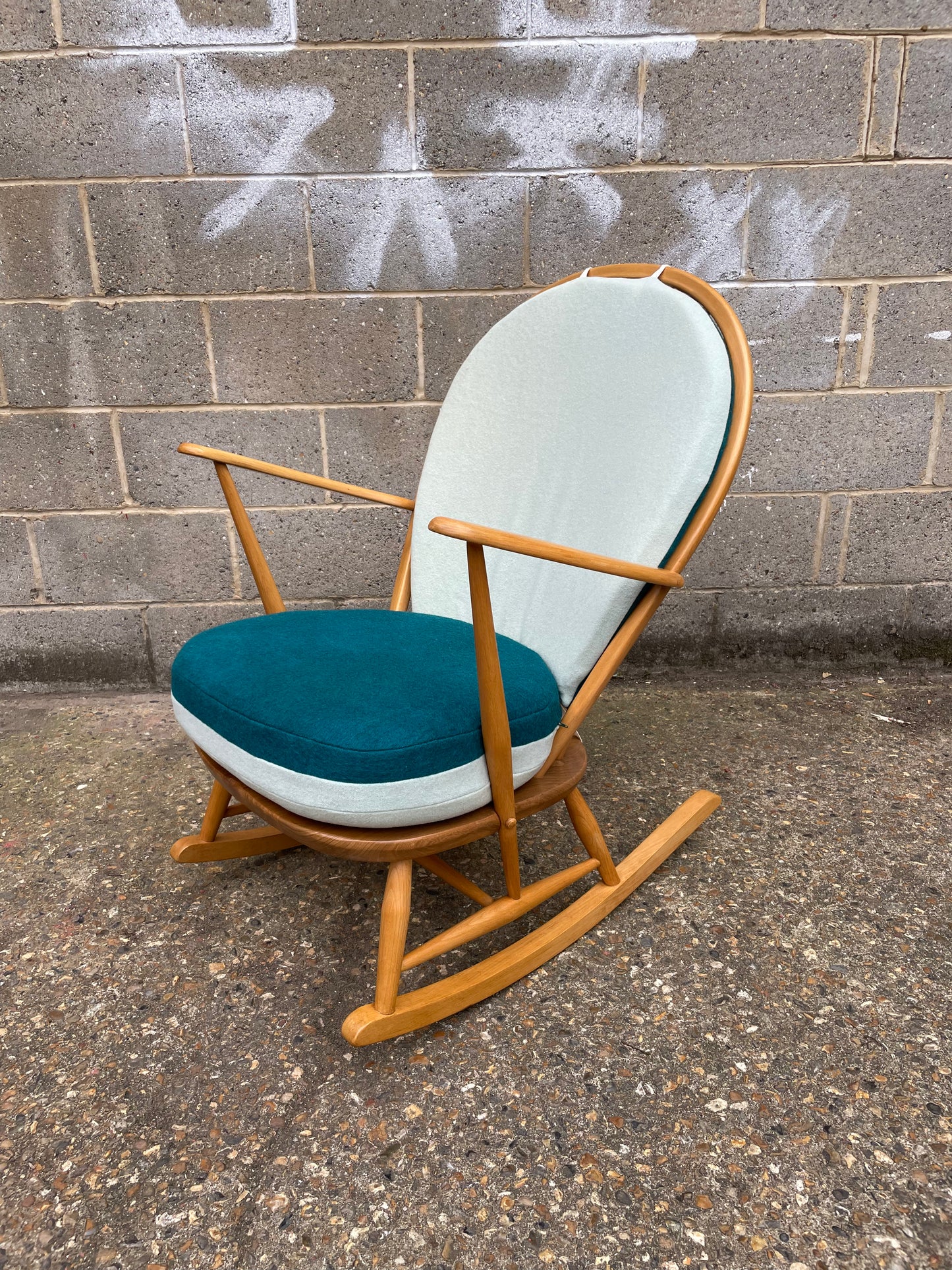Two Tone  - Choice of Colours - Ercol Windsor 315 Grandfather Rocking Chair