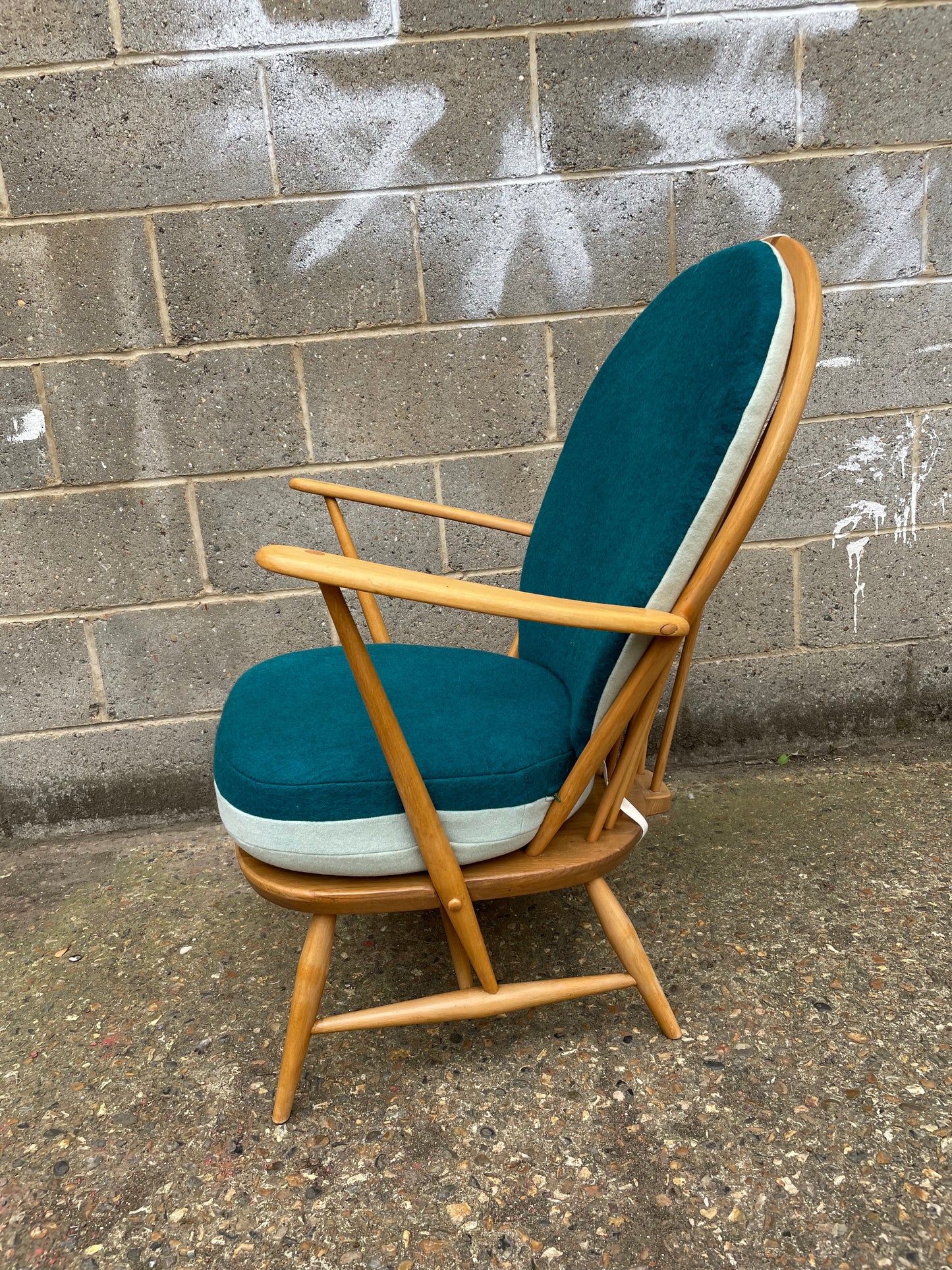 Two Tone  - Choice of Colours - Ercol Windsor 317 Grandfather Tub Chair