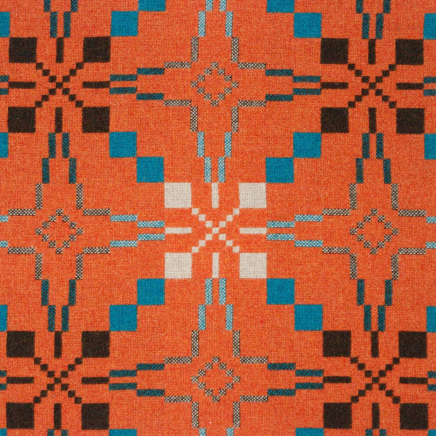 Melin Tregwynt - Vintage Star - Welsh Tapestry- Ercol 478 Evergreen Tall Back Chair.