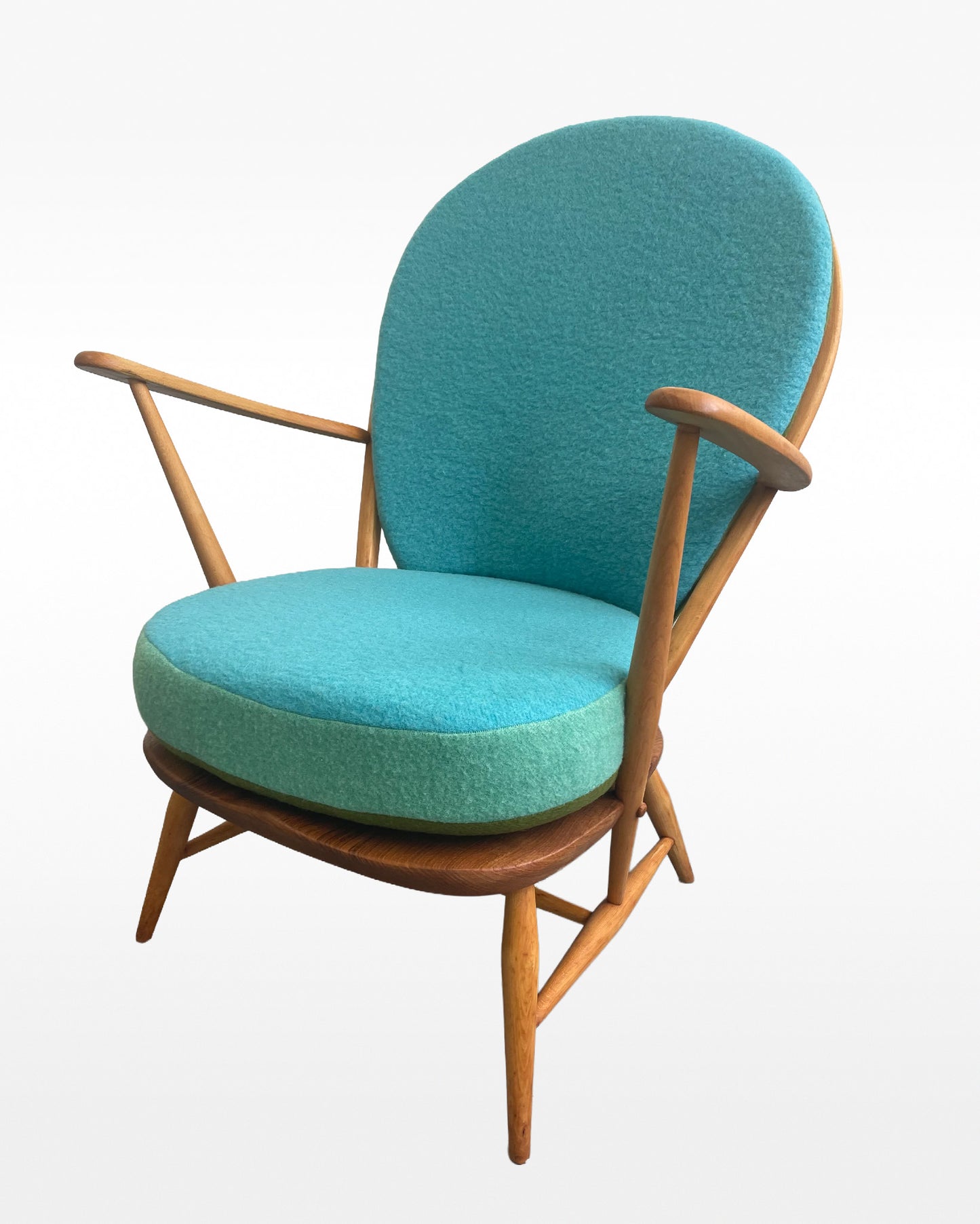 Trio Colour Block - Choice of colours - Ercol 317 Grandfather Armchair