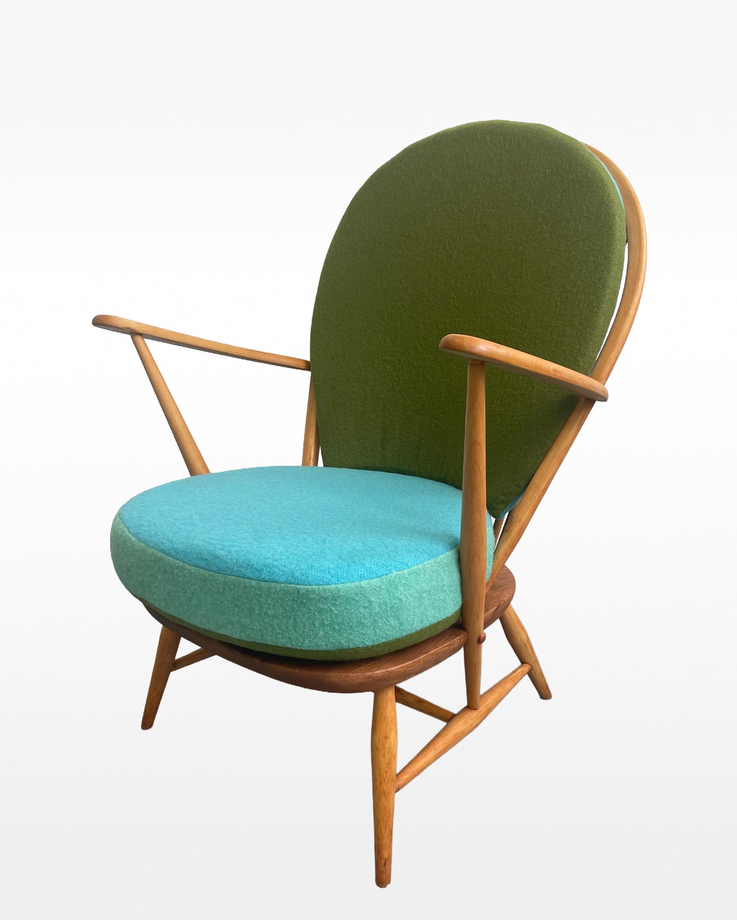 Trio Colour Block - Choice of colours - Ercol 317 Grandfather Armchair