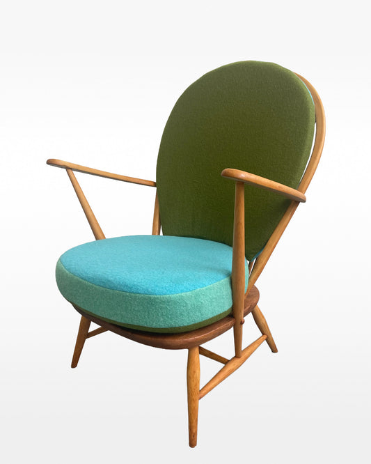 Trio Colour Block - Choice of colours - Ercol 317 Grandfather Armchair