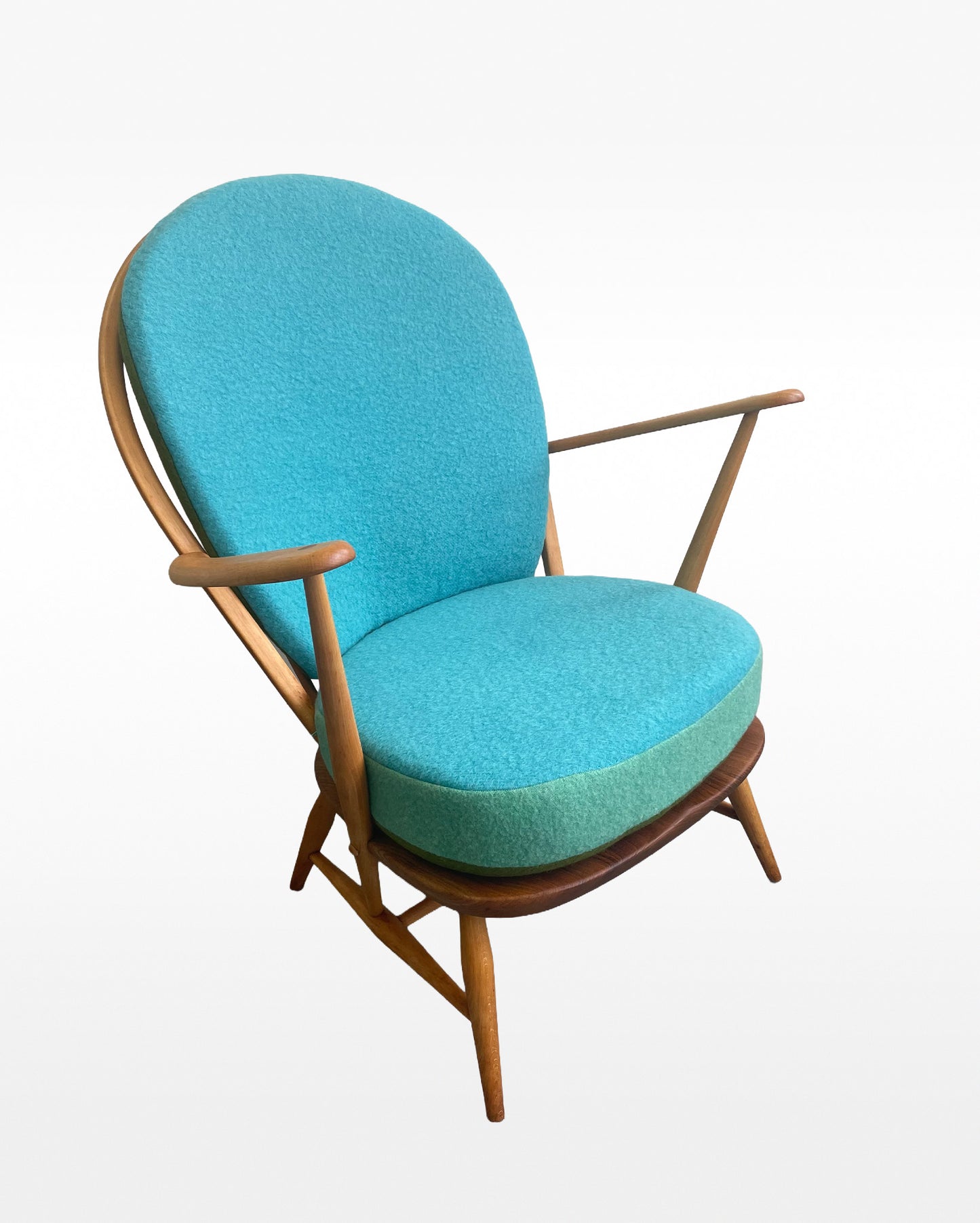 Trio Colour Block - Choice of colours - Ercol 317 Grandfather Armchair