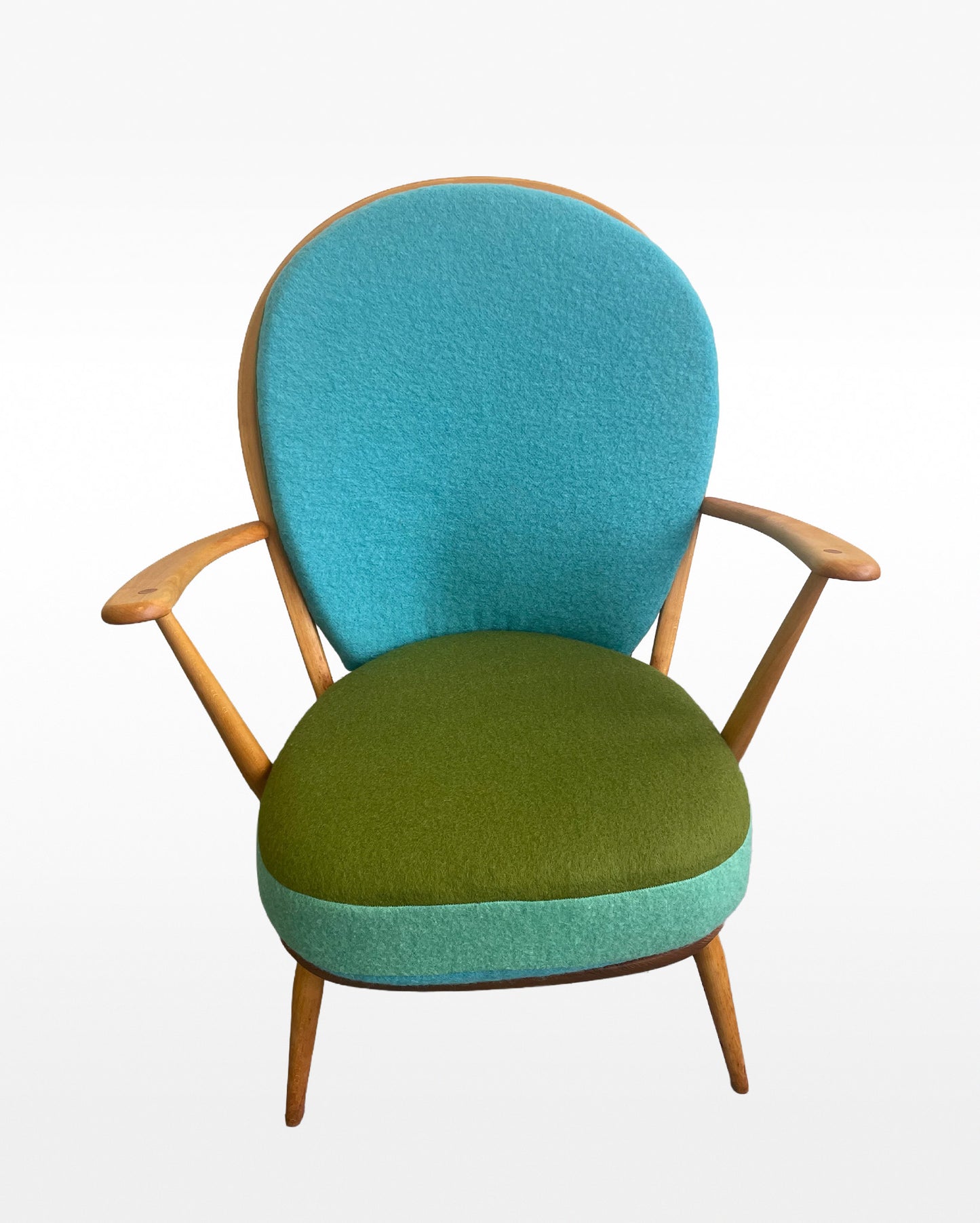 Trio Colour Block - Choice of colours - Ercol 317 Grandfather Armchair