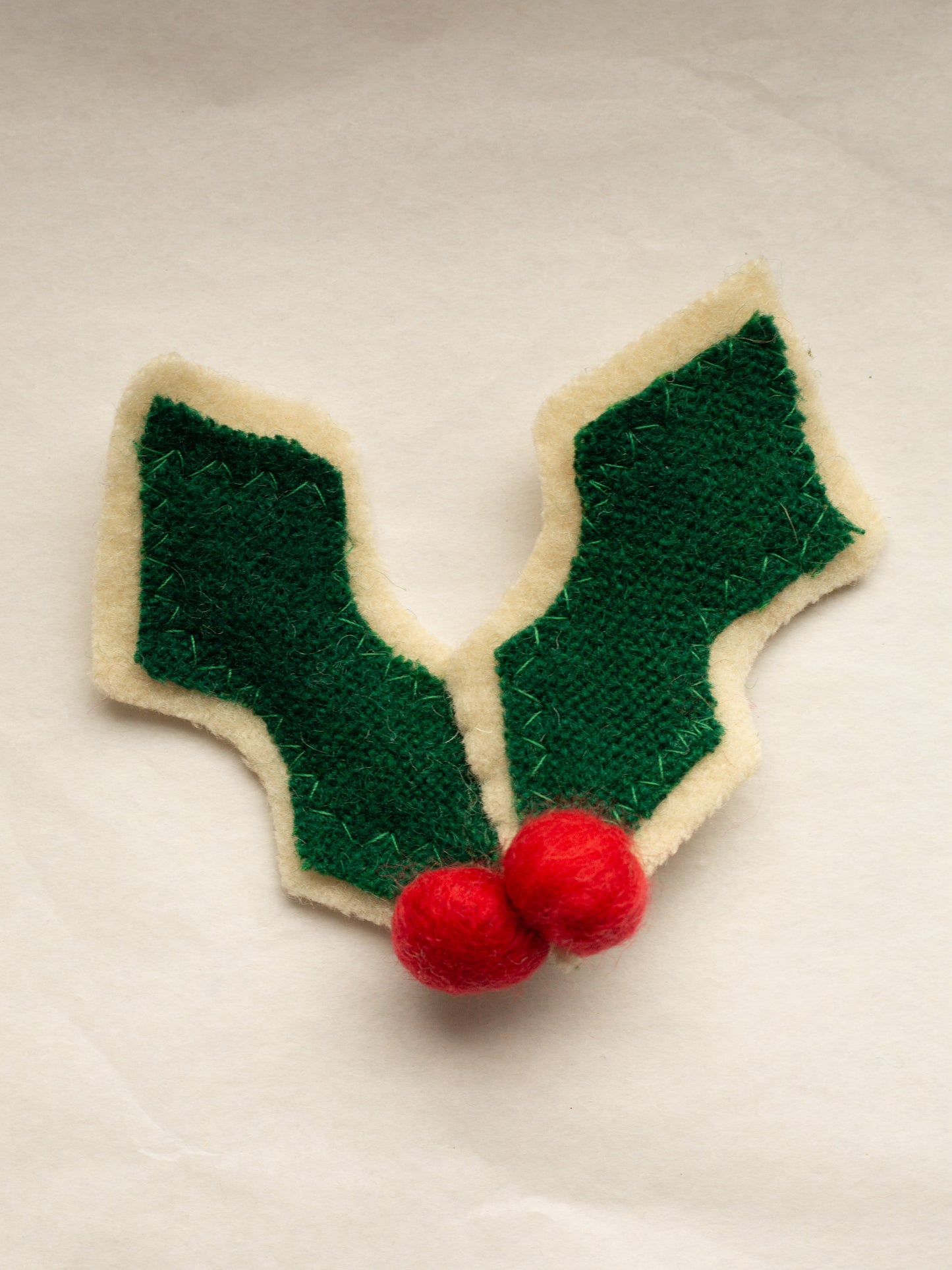 Woolly Holly Dog Collar/Harness/Lead Charm