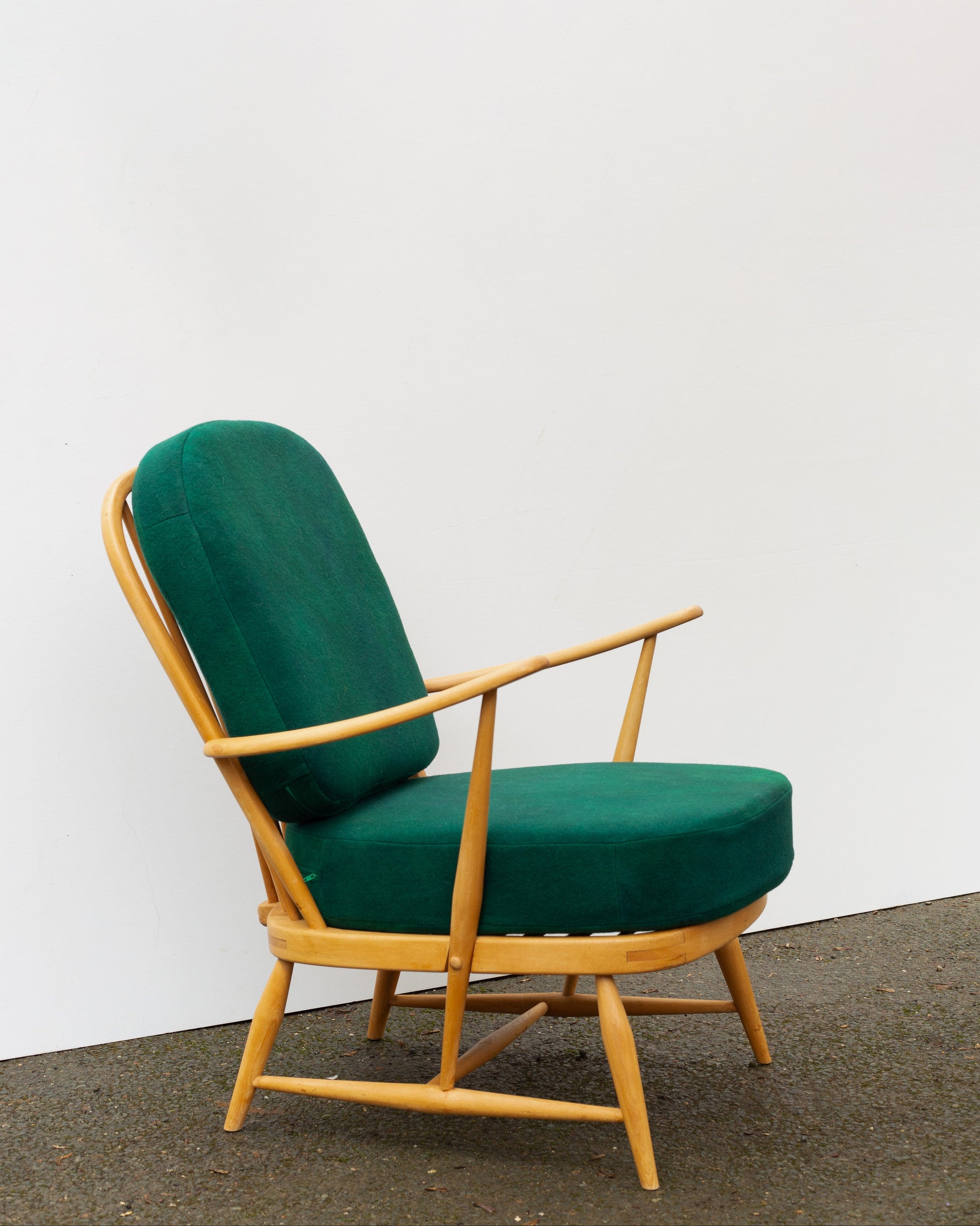Vintage Overige stoelen Hout Groen bij Vintage Overige stoelen Hout Groen bij