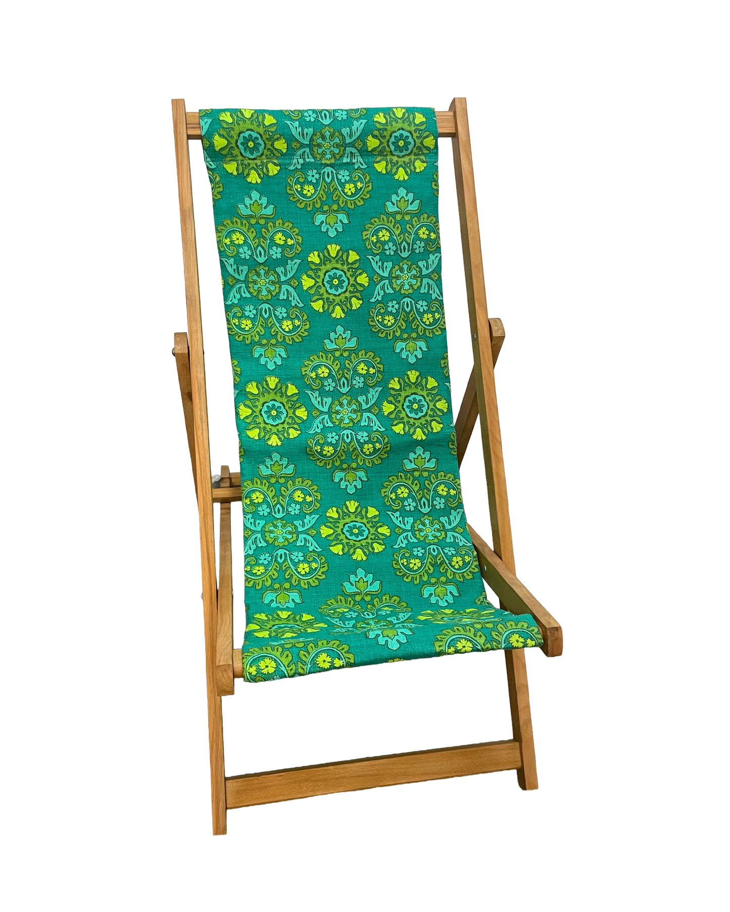 Deckchair - 70's Green Pattern