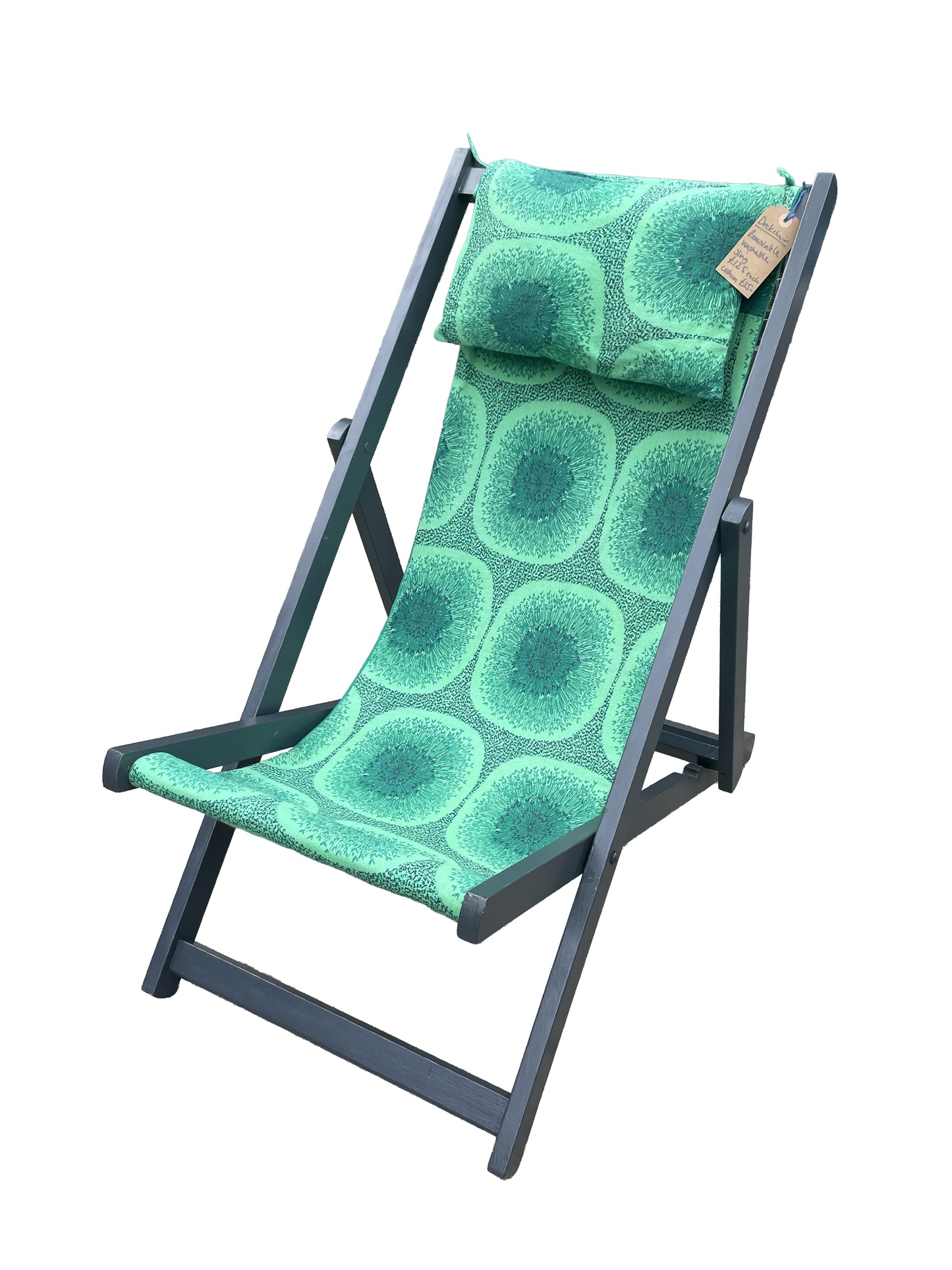 Deckchair - 70's Green Circles