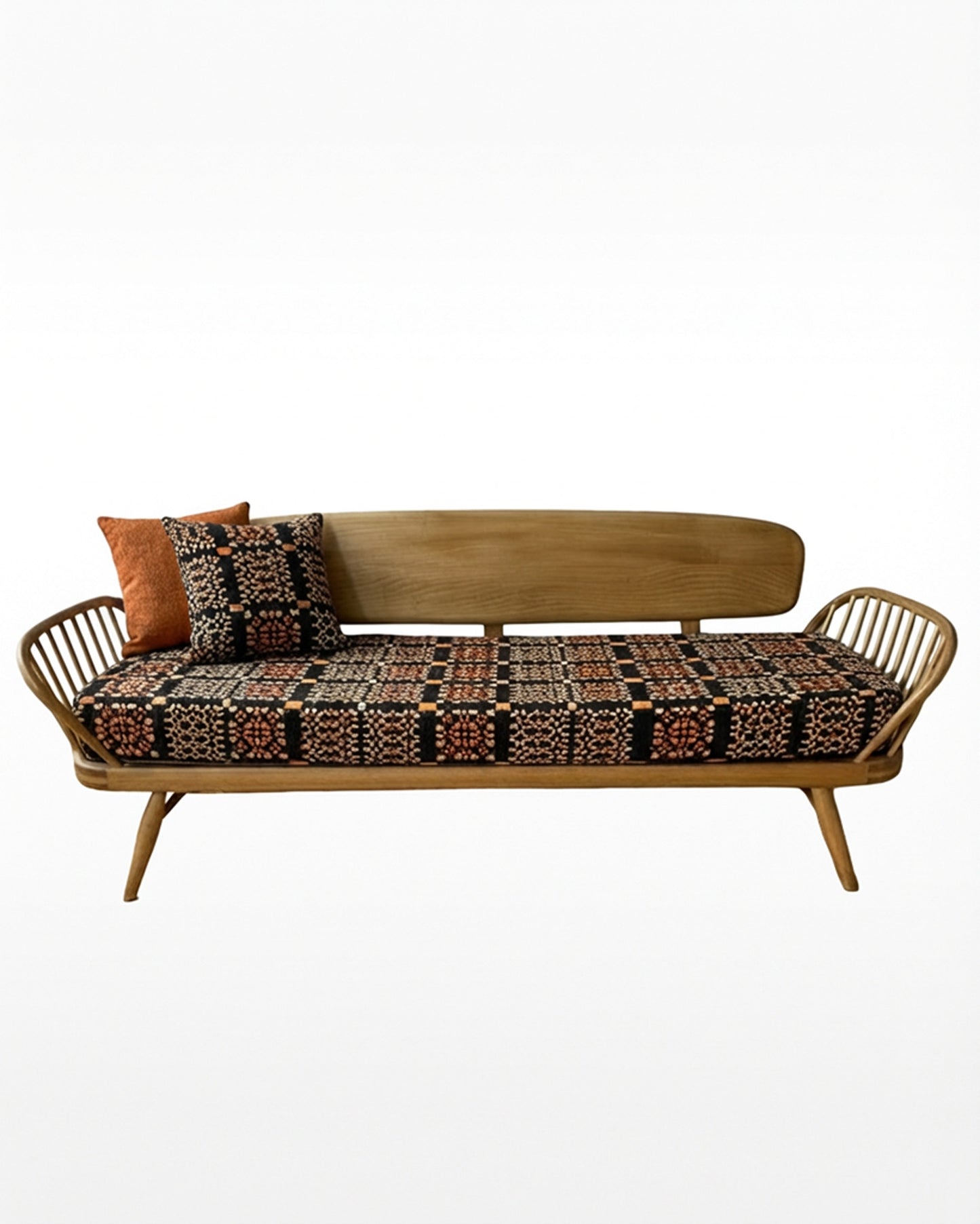 Vintage Welsh Tapestry - Choice of Fabrics - Ercol Windsor 355 Studio Couch Daybed.