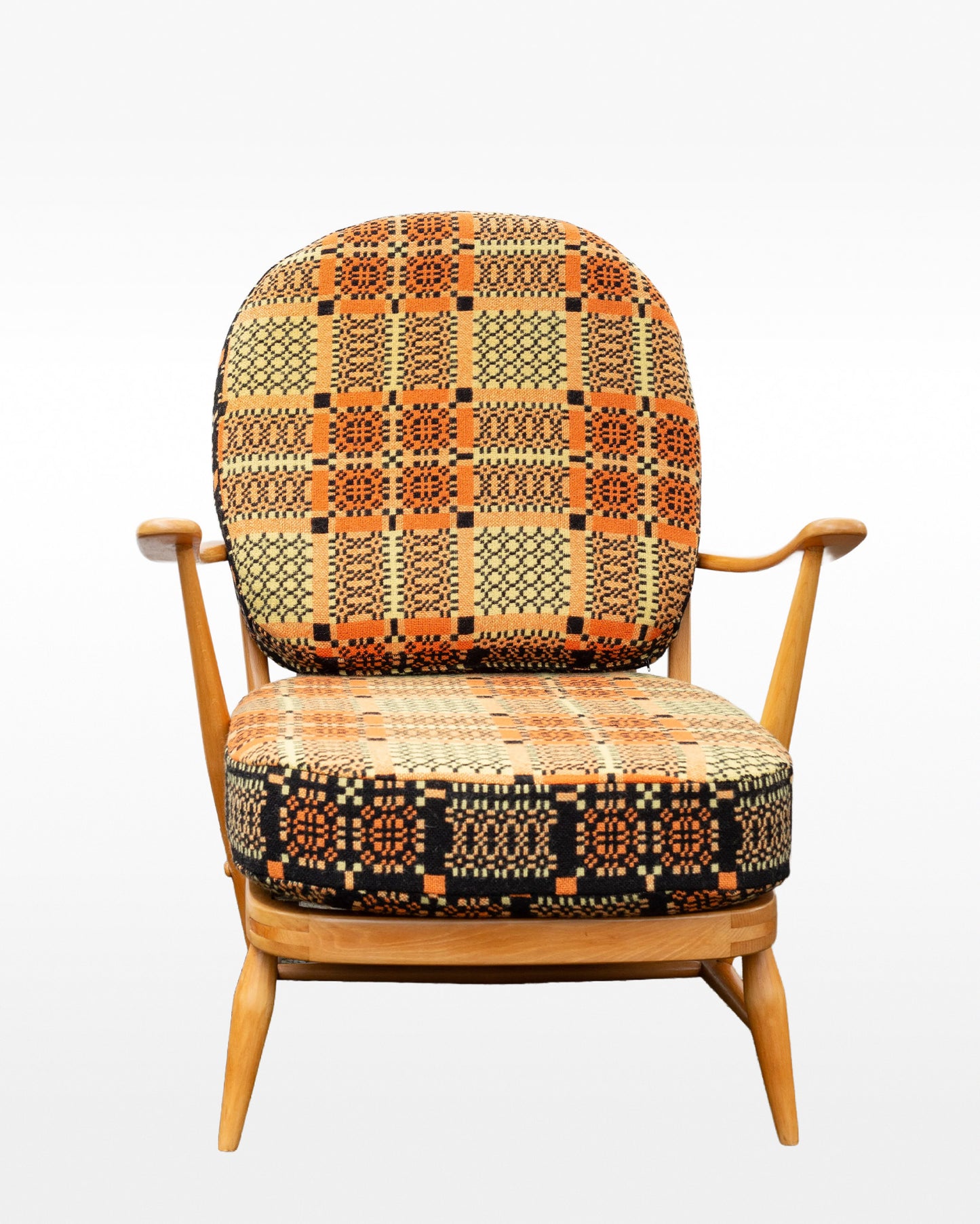 Vintage Welsh Tapestry - Choice of Fabrics - Ercol Windsor 203 Armchair.