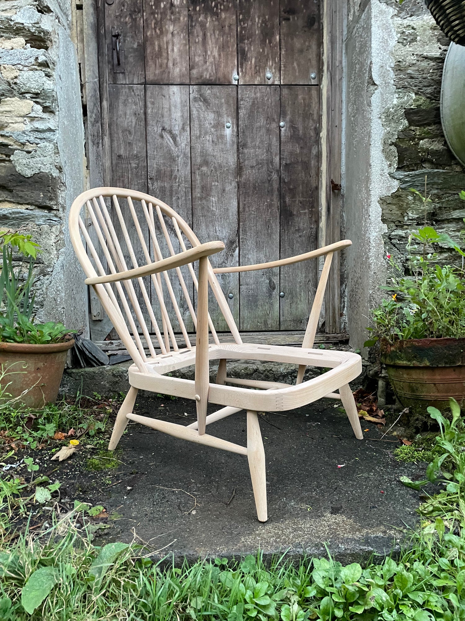 Ercol Windsor 204 Armchair - Fully Restored before oiling 