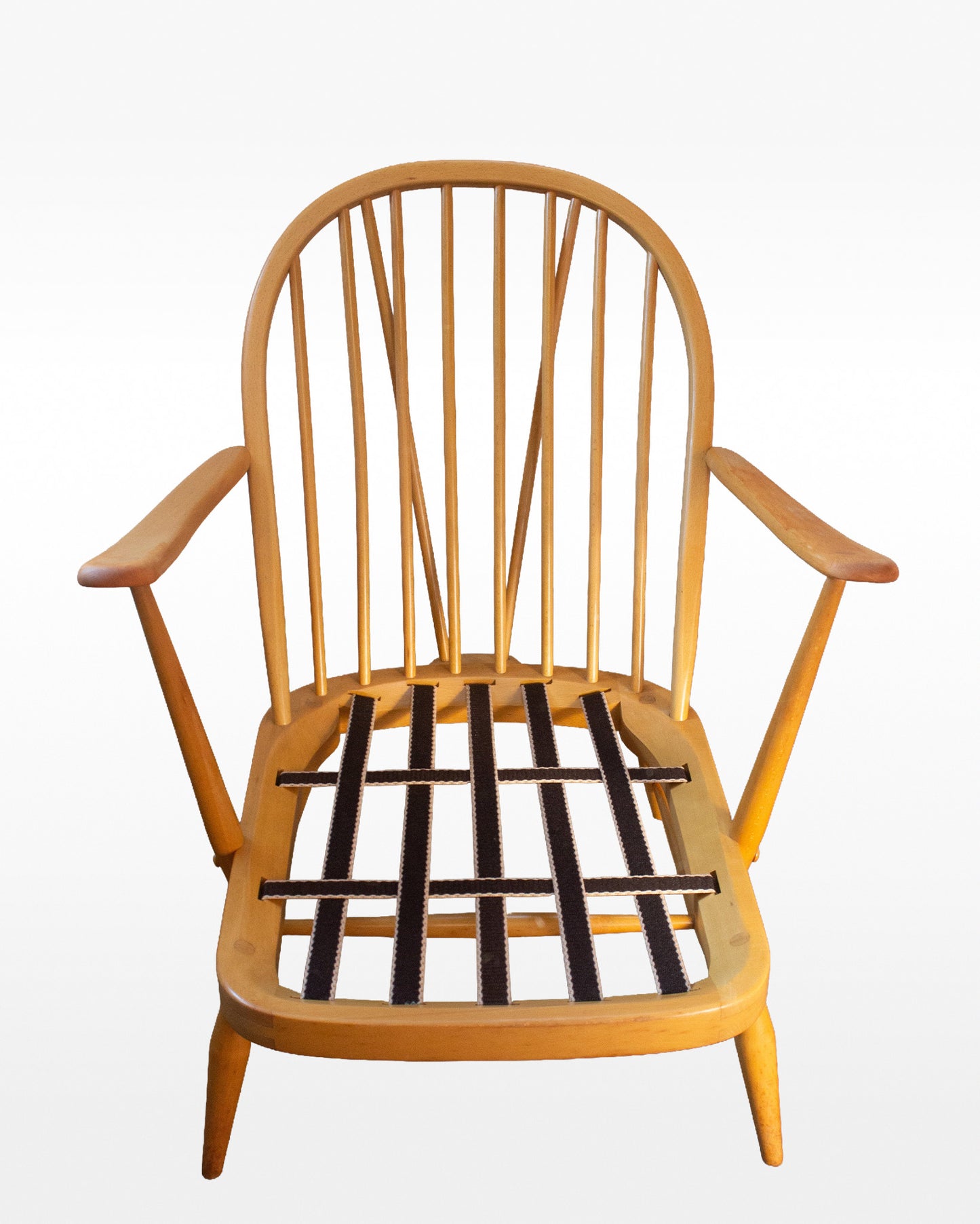 Melin Tregwynt 'Forest' Welsh Tapestry - Ercol Windsor 203 Armchair