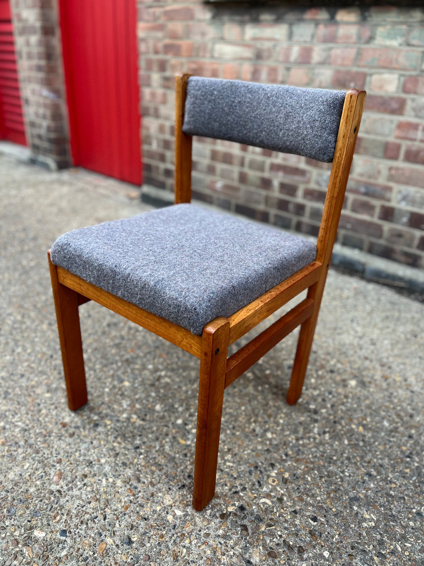 Gangso Møbler A/S Danish Dining Chairs - set of six - Grey