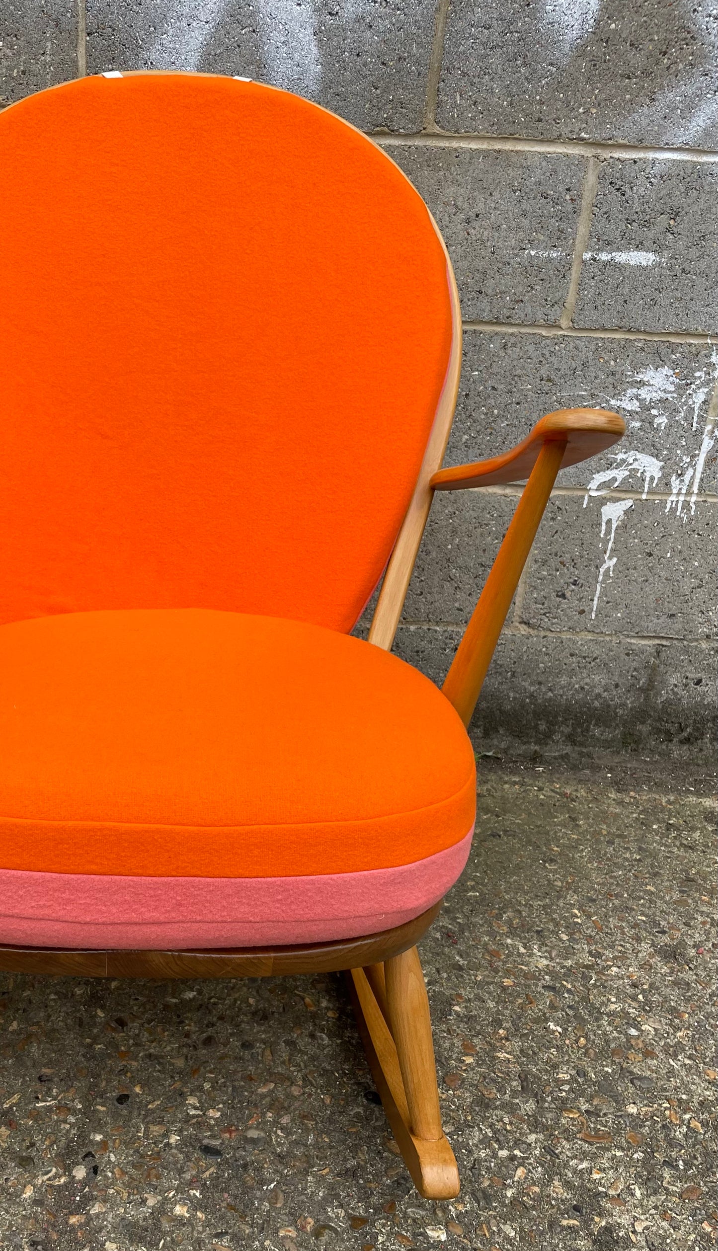 Two Tone  - Choice of Colours - Ercol Windsor 315 Grandfather Rocking Chair