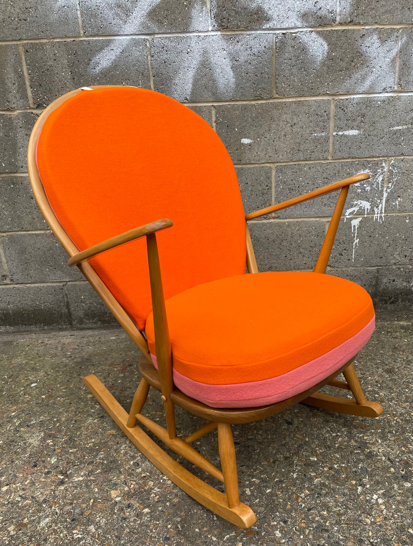 Two Tone  - Choice of Colours - Ercol Windsor 315 Grandfather Rocking Chair