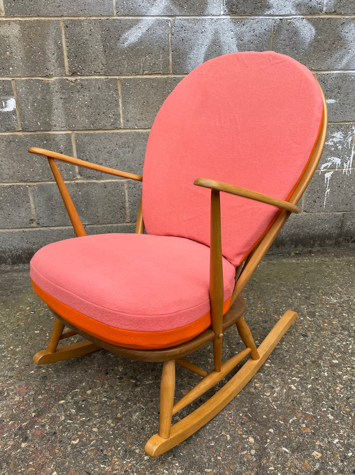 Two Tone  - Choice of Colours - Ercol Windsor 315 Grandfather Rocking Chair