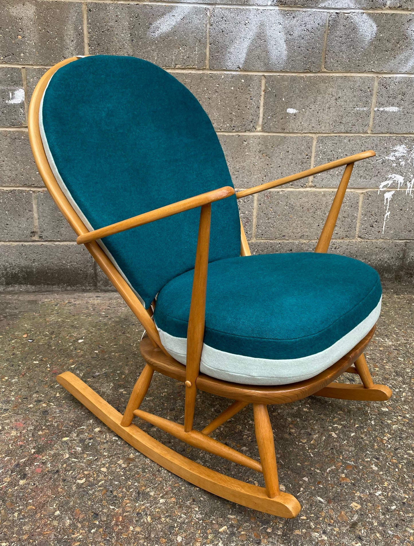 Two Tone  - Choice of Colours - Ercol Windsor 315 Grandfather Rocking Chair