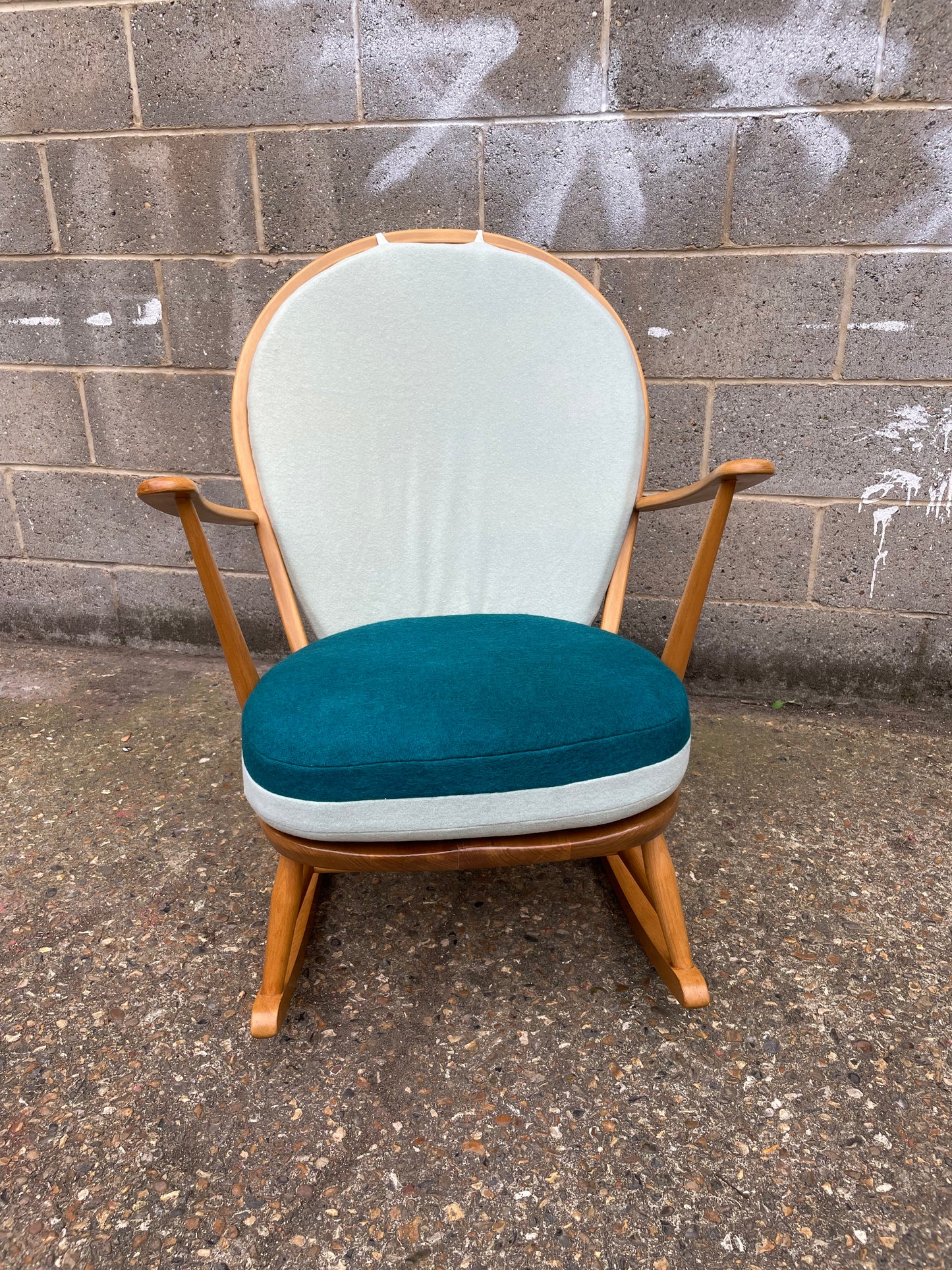 Two Tone  - Choice of Colours - Ercol Windsor 315 Grandfather Rocking Chair