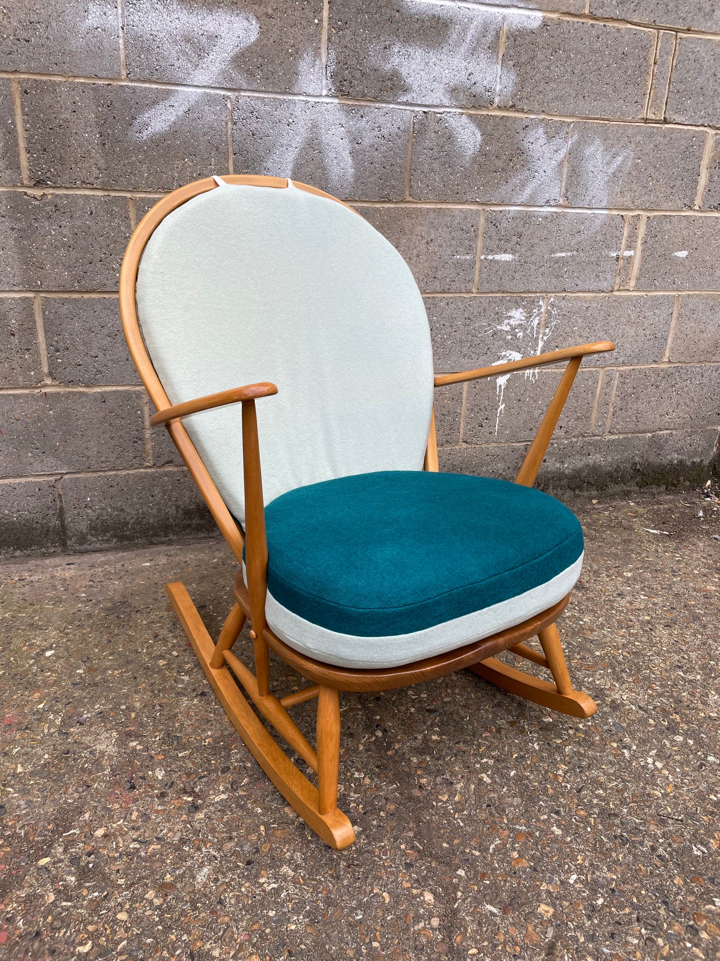 Two Tone  - Choice of Colours - Ercol Windsor 315 Grandfather Rocking Chair