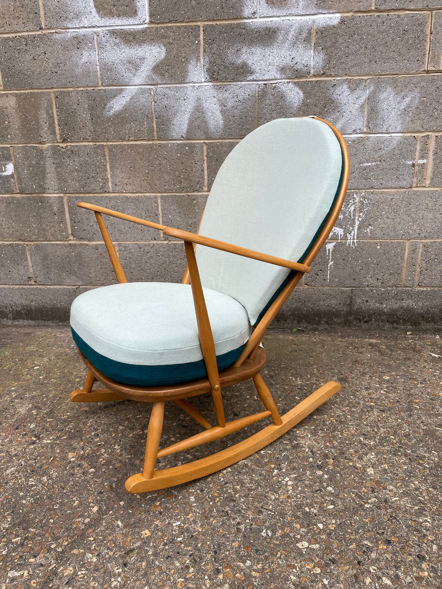 Two Tone  - Choice of Colours - Ercol Windsor 315 Grandfather Rocking Chair
