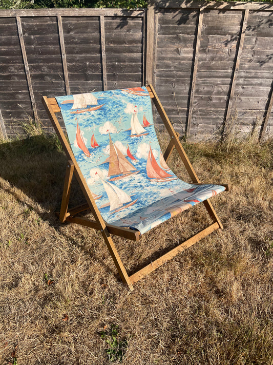 Double Deckchair - 1950s Boat pattern