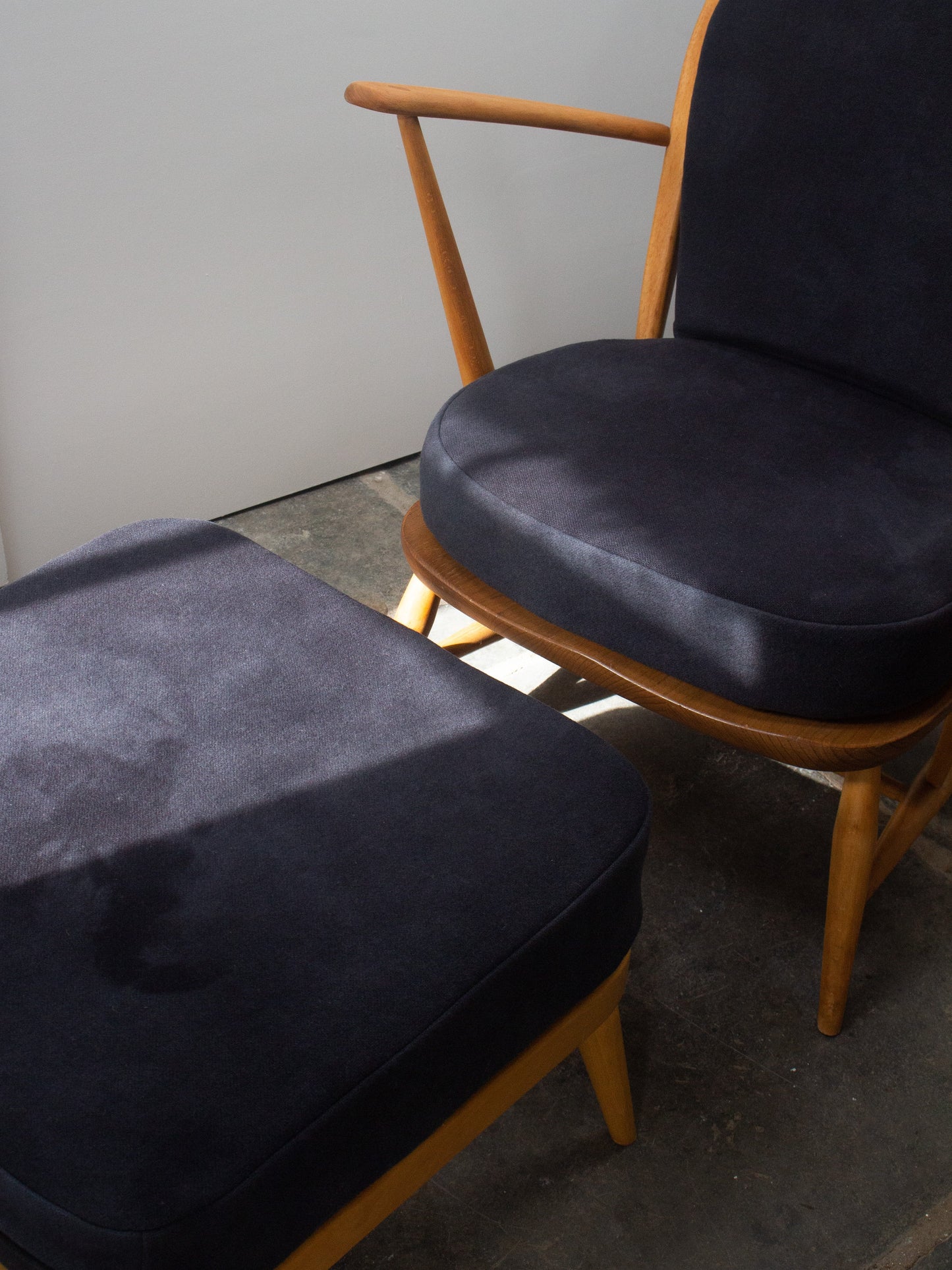 One Colour - Choice of Colours - Ercol Windsor Blonde 305 Tub Chair