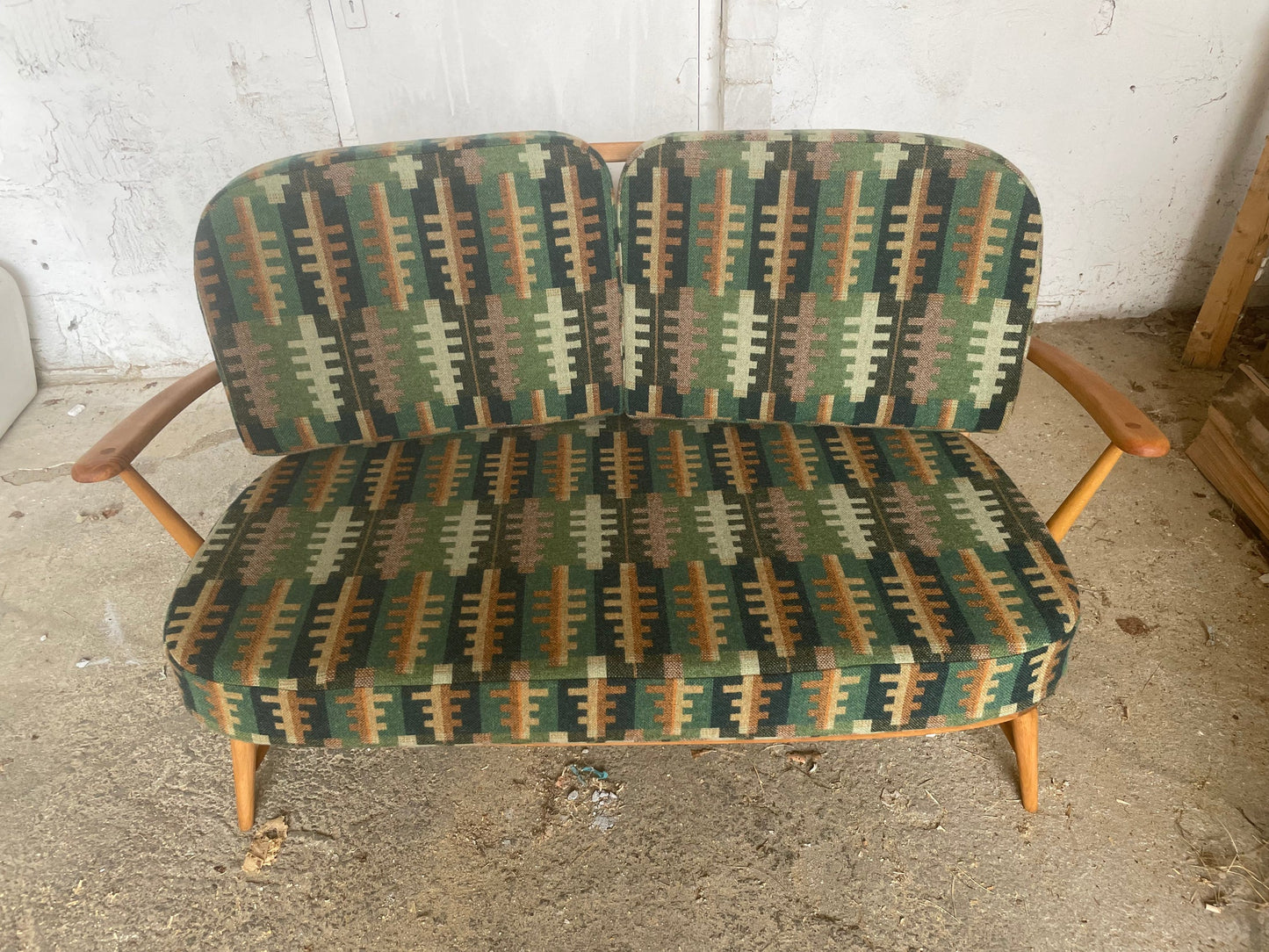 Vintage Welsh Tapestry - Choice of Fabrics - Ercol 334/2 two seater sofa