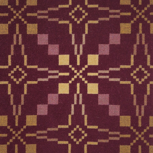 Melin Tregwynt 'Vintage Star' Welsh Tapestry - Ercol Windsor 334 Armchair