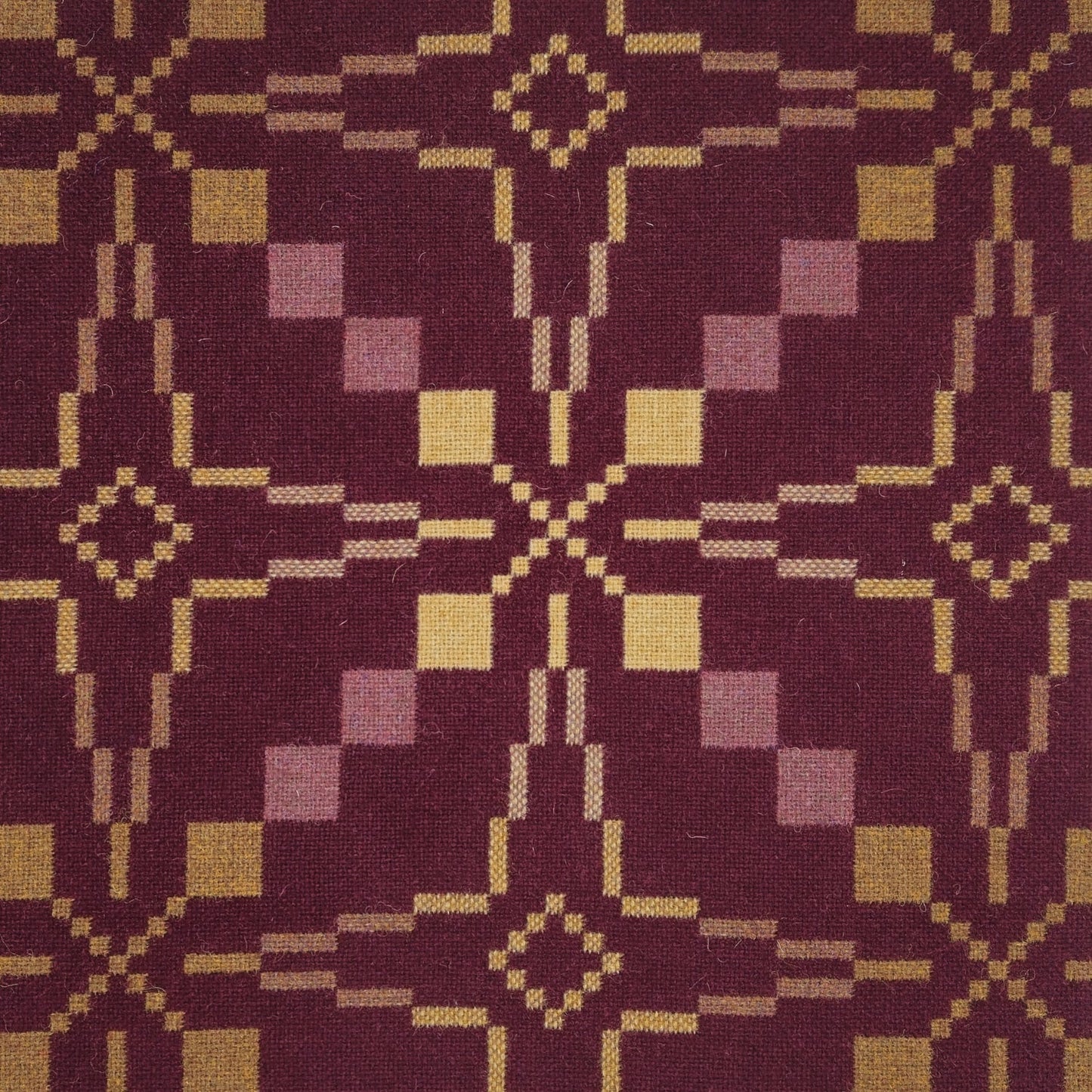 Melin Tregwynt - Vintage Star - Welsh Tapestry- Ercol 317 Grandfather Tub Chair.