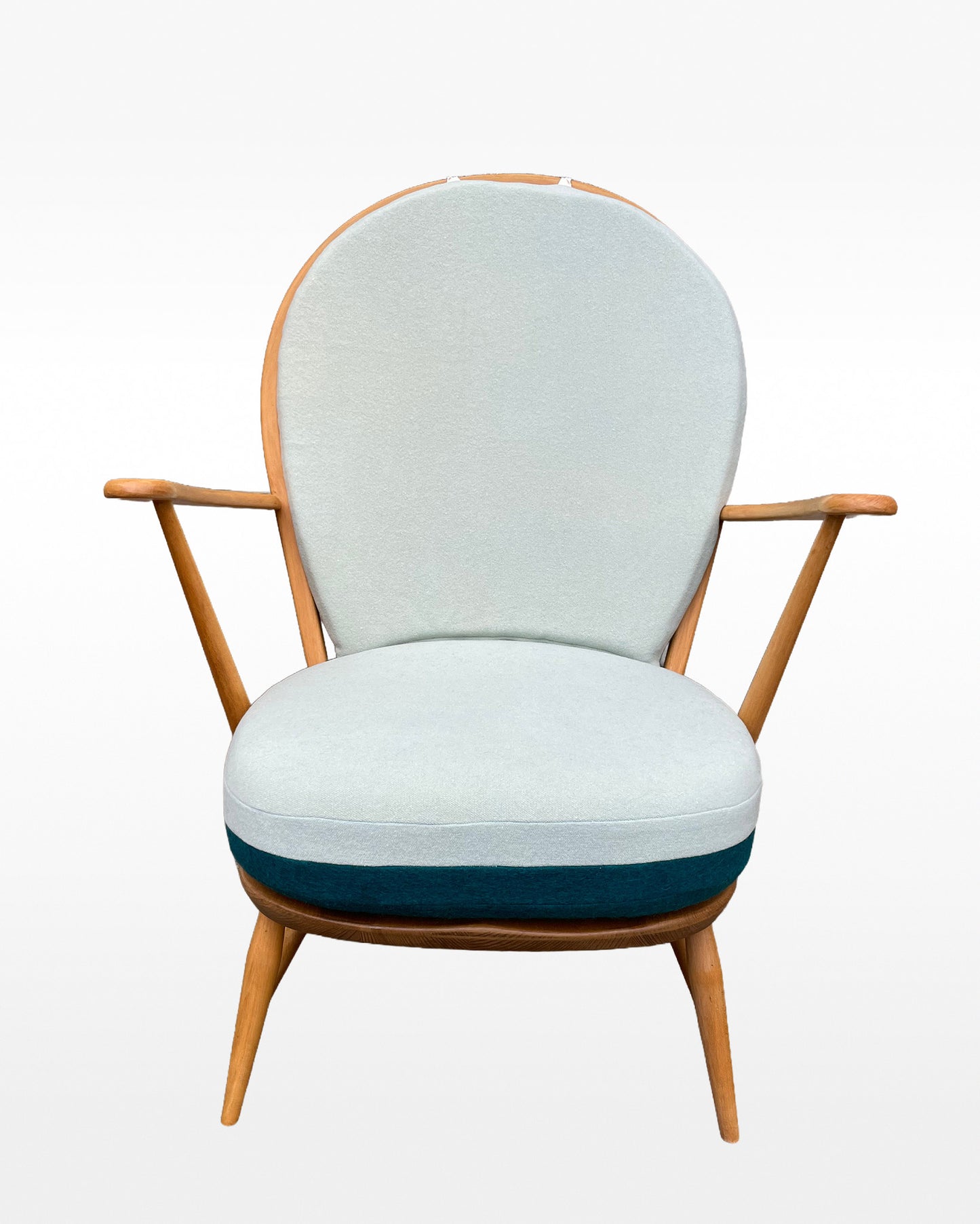 Two Tone  - Choice of Colours - Ercol Windsor 317 Grandfather Tub Chair
