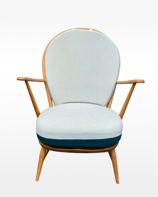 Two Tone  - Choice of Colours - Ercol Windsor 317 Grandfather Tub Chair