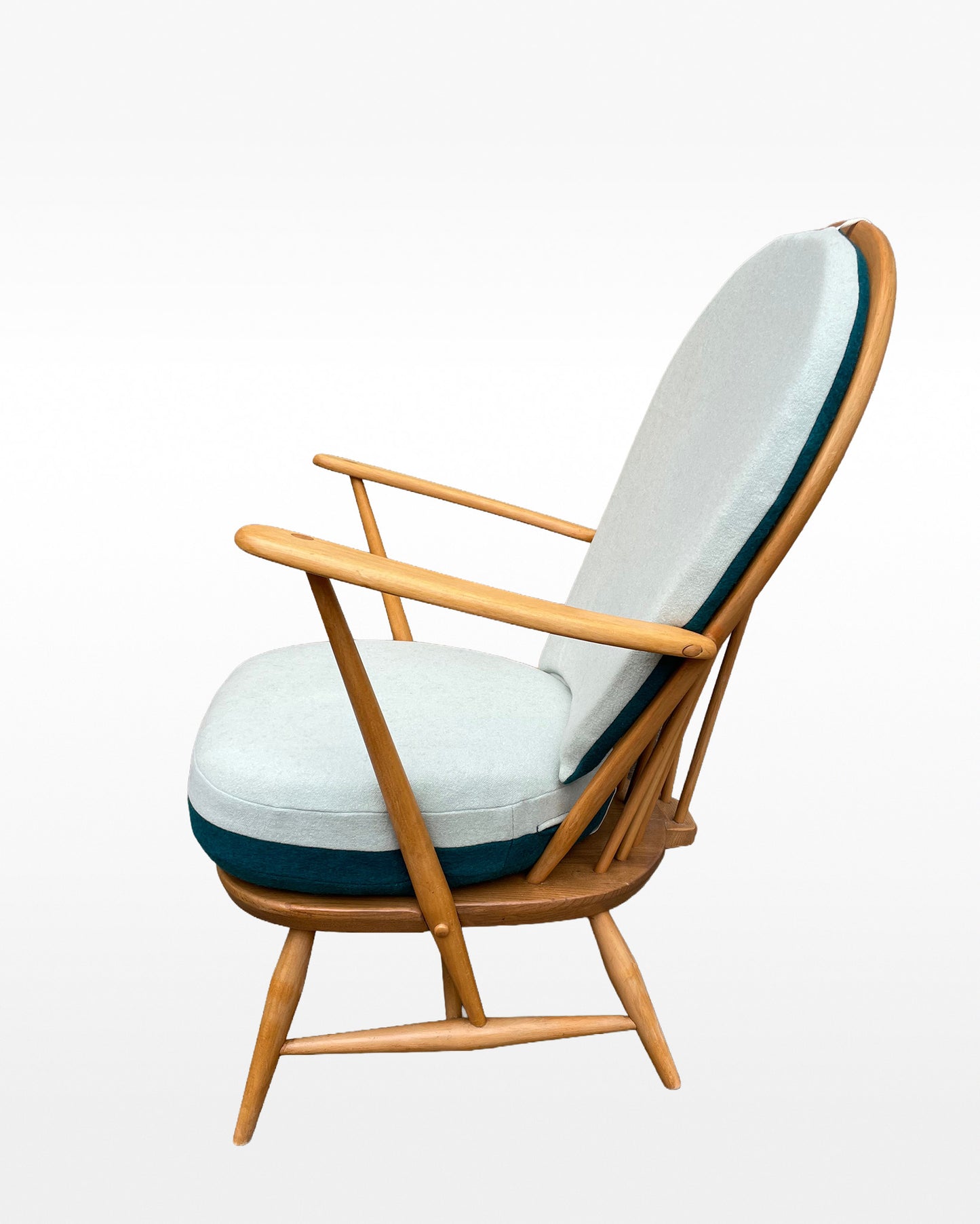 Two Tone  - Choice of Colours - Ercol Windsor 317 Grandfather Tub Chair