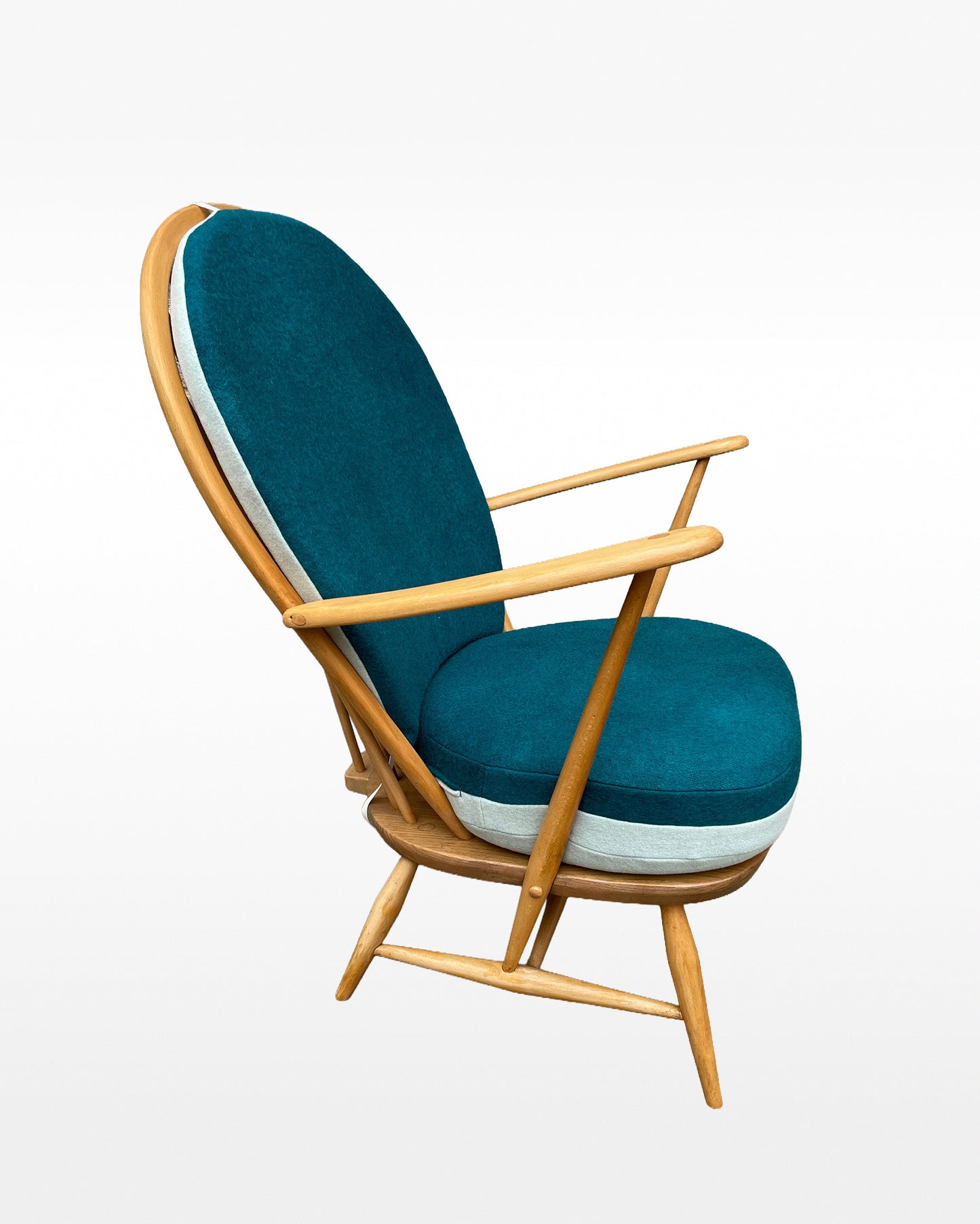 Two Tone  - Choice of Colours - Ercol Windsor 317 Grandfather Tub Chair