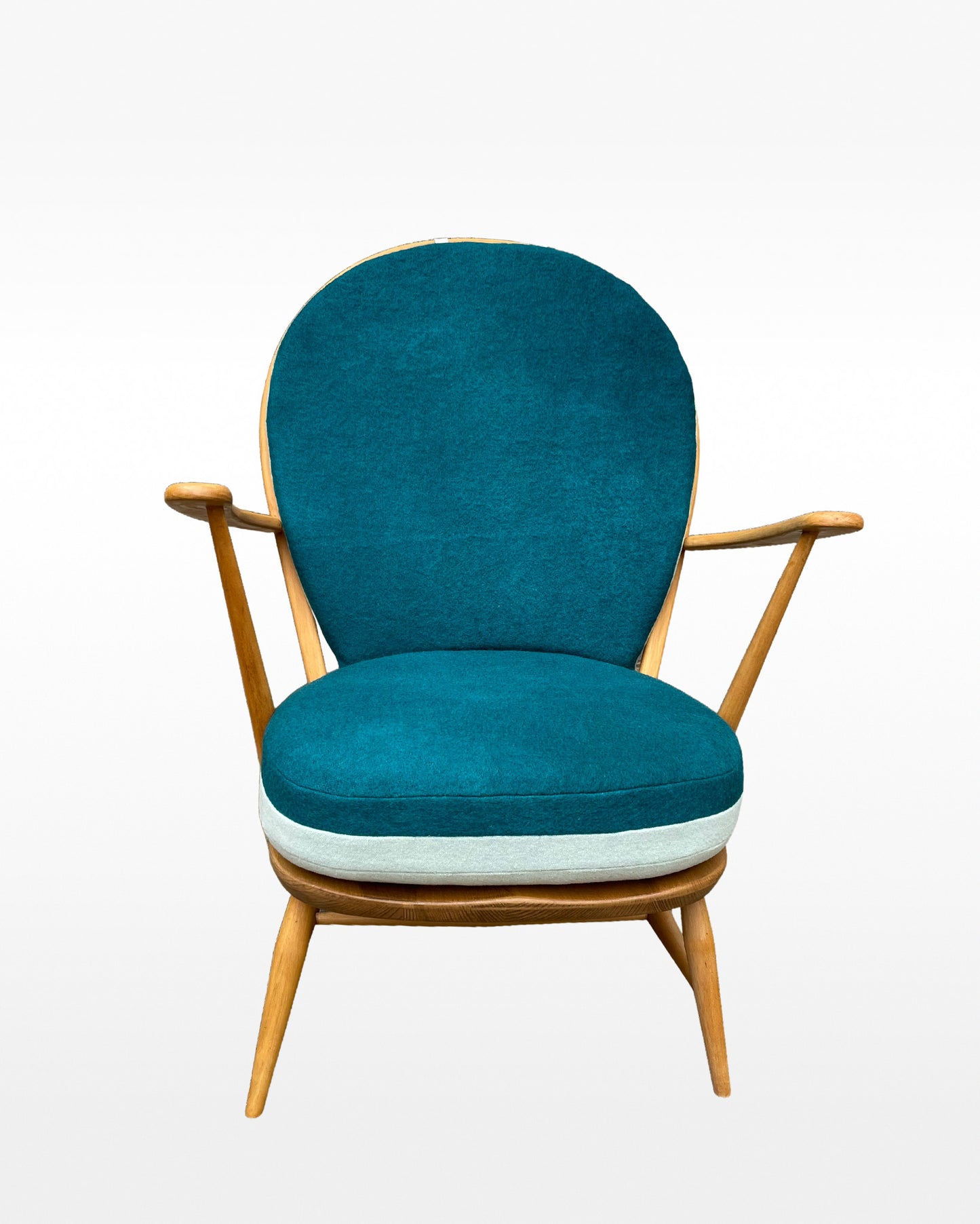 Two Tone  - Choice of Colours - Ercol Windsor 317 Grandfather Tub Chair