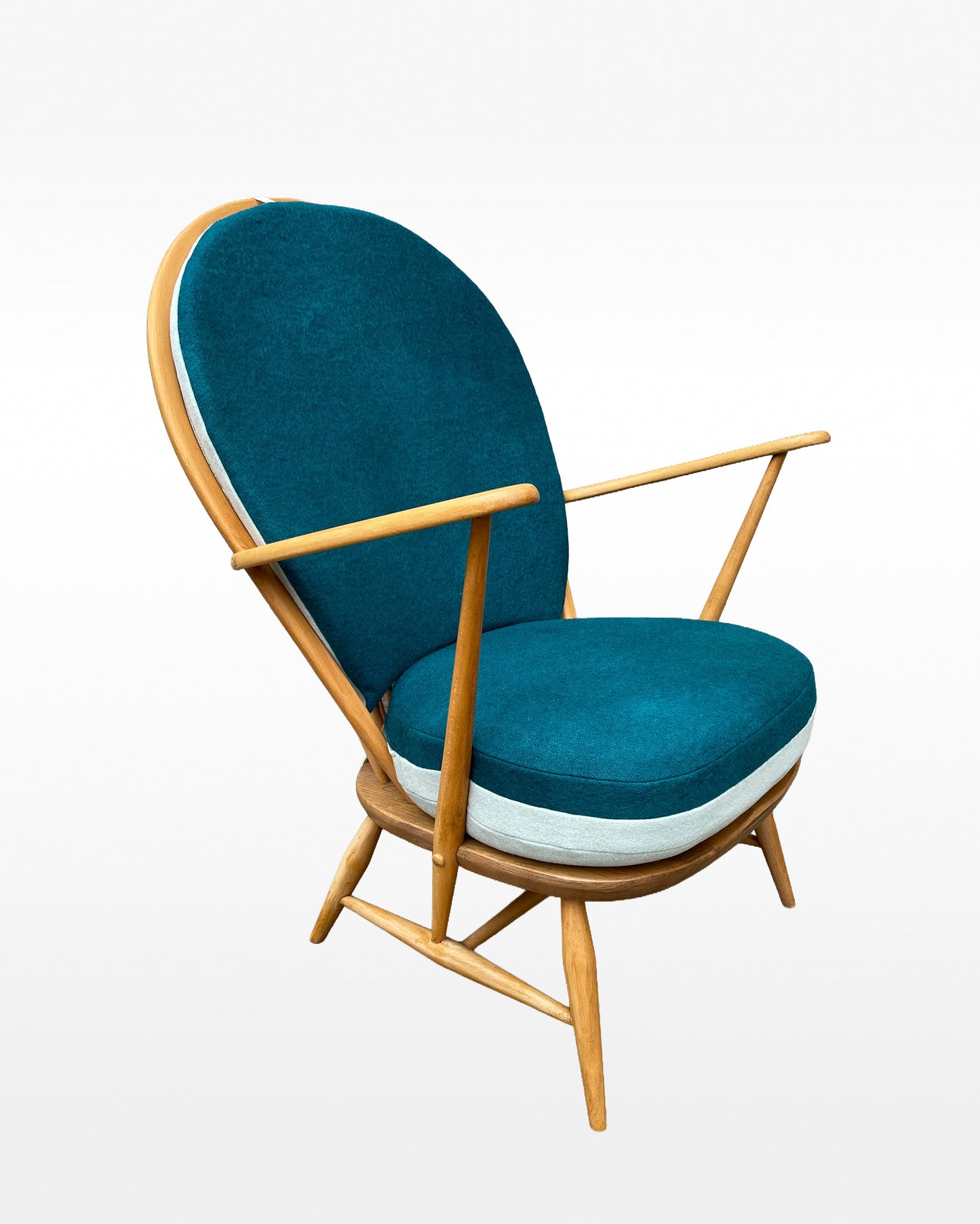 Two Tone  - Choice of Colours - Ercol Windsor 317 Grandfather Tub Chair