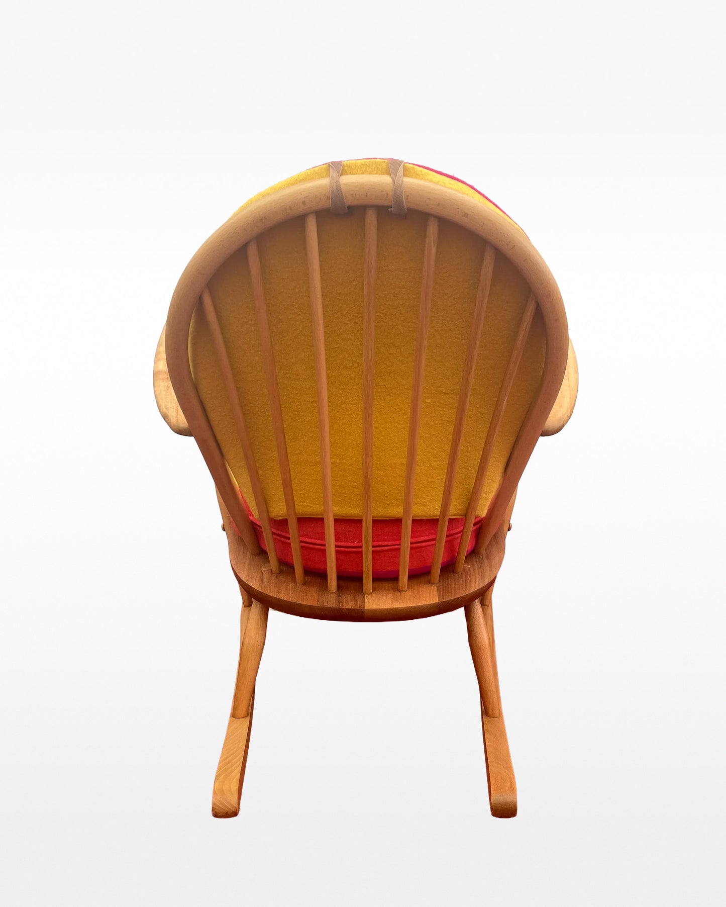 Trio Colour Block - Choice of Colours - Ercol Windsor Blonde 470 Rocking Chair