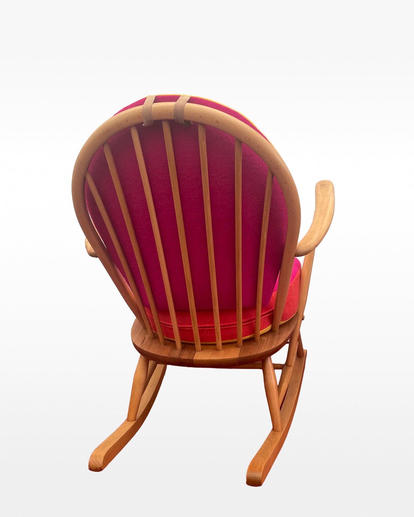 Trio Colour Block - Choice of Colours - Ercol Windsor Blonde 470 Rocking Chair
