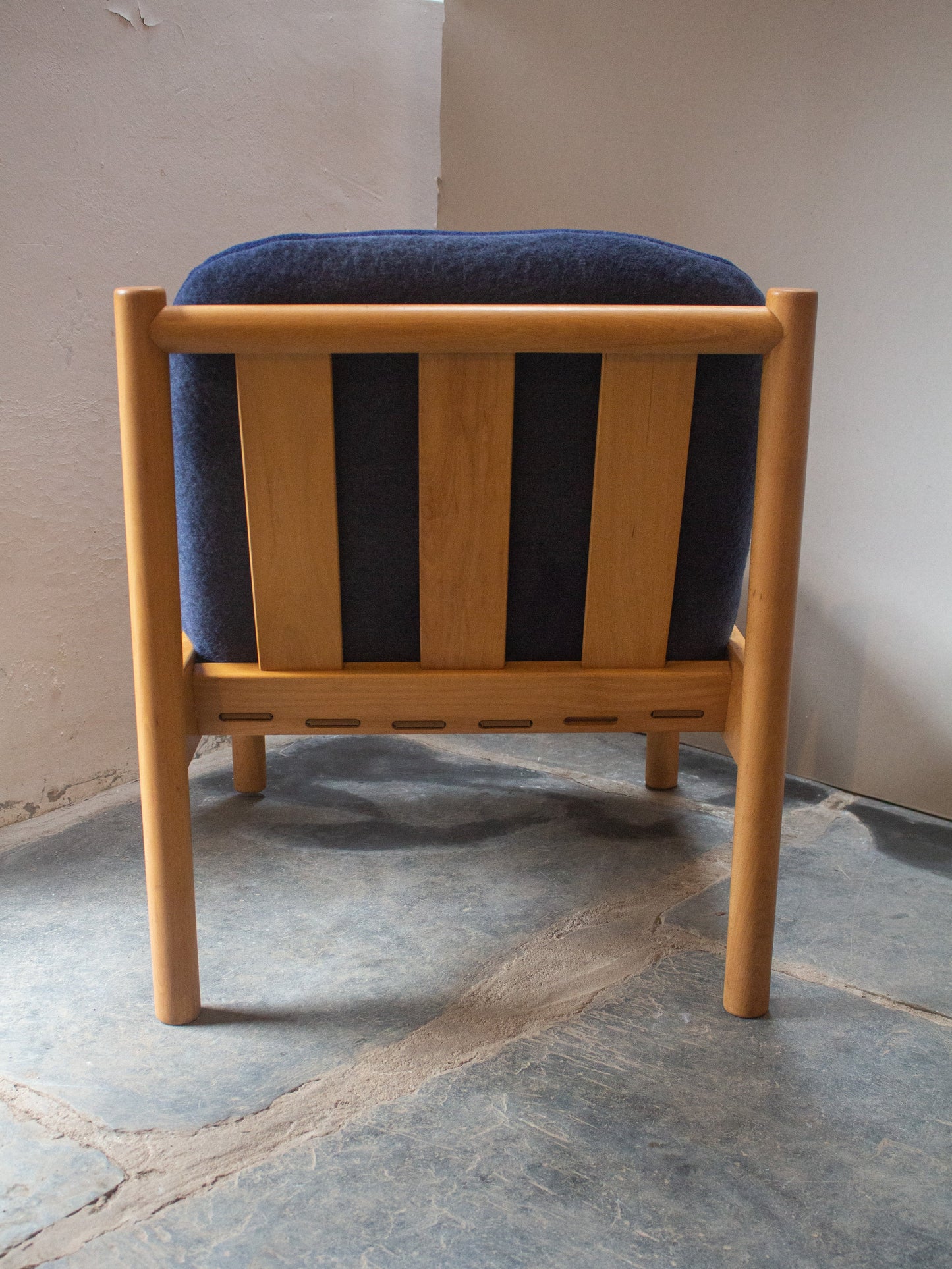 Ercol Modular 749 Lounge Chair - Blue