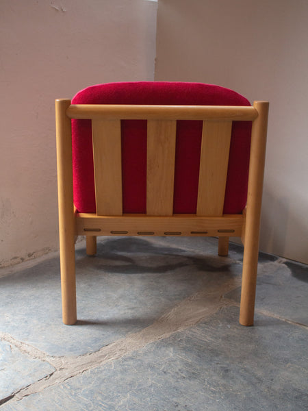 Ercol Modular 747 Lounge Chair - Fully Restored - Pink