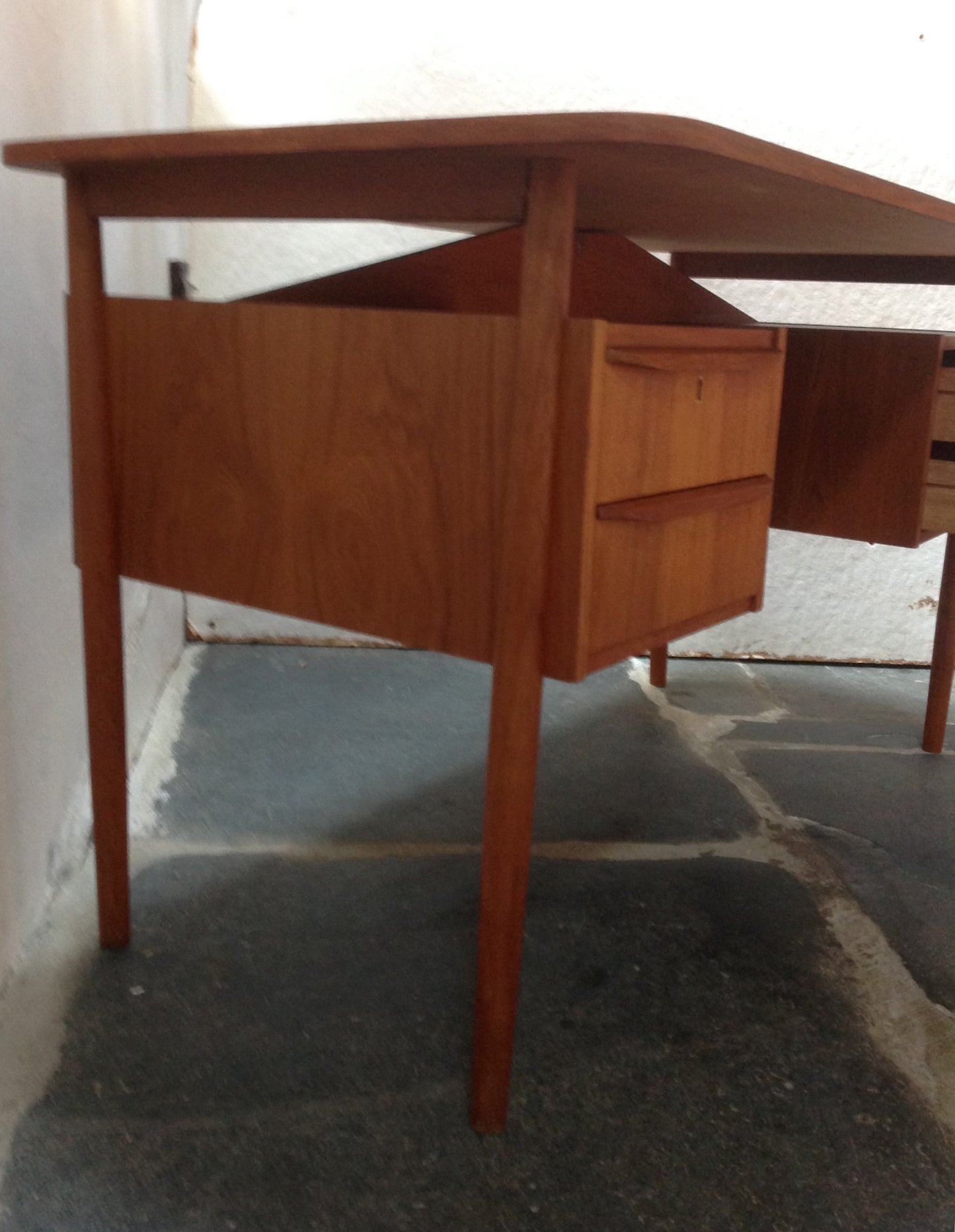 Mid Century Modern Teak Desk