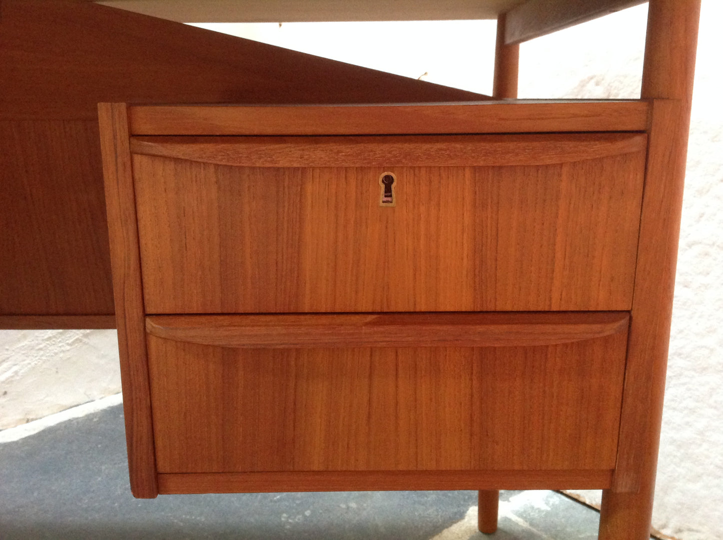 Mid Century Modern Teak Desk